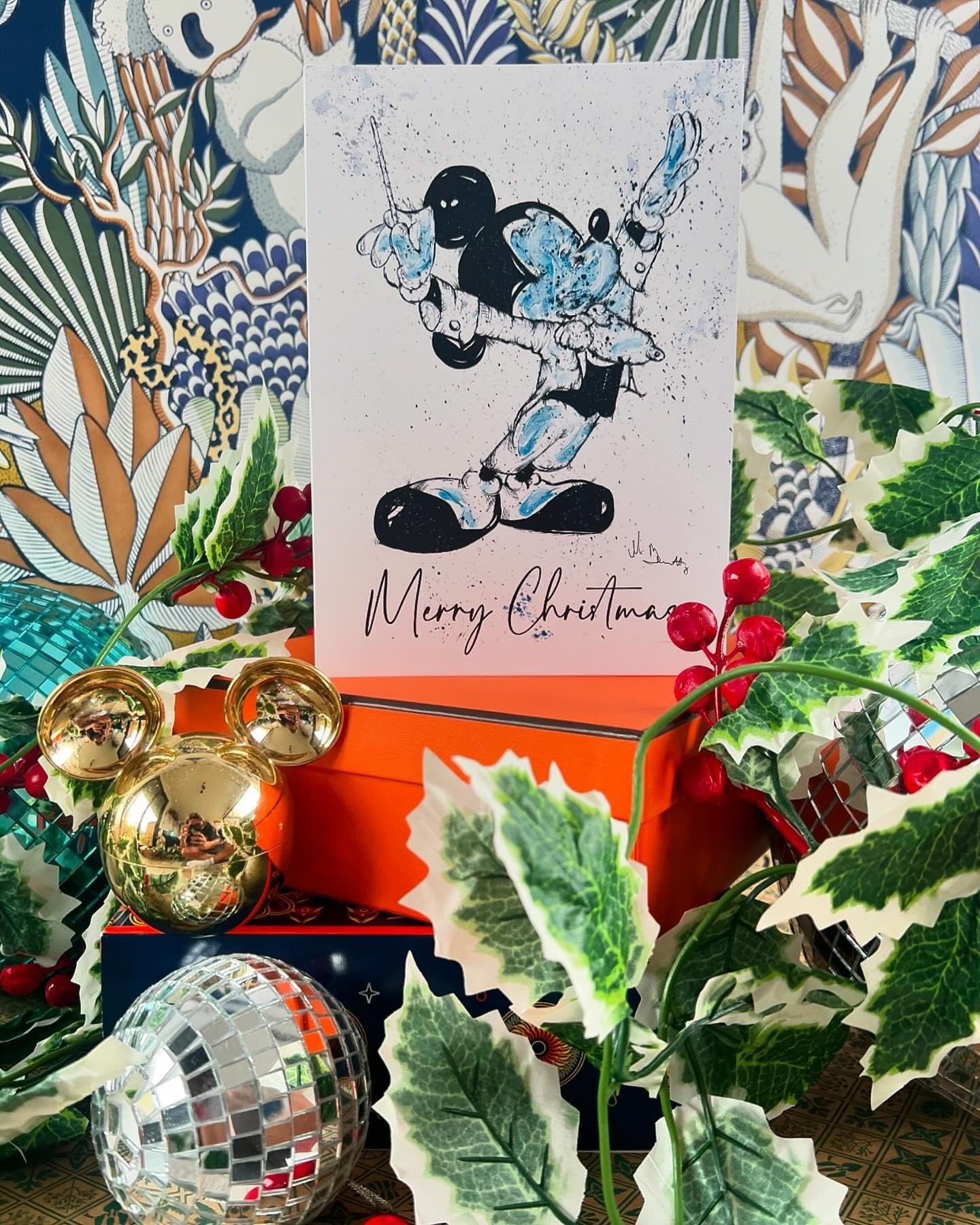 Mickey Mouse - A5 Christmas Card