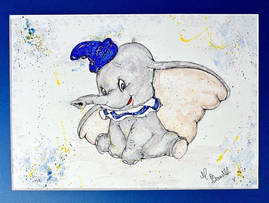 Dumbo - Limited Edition Print - Edition Size 5 - Art Print - Disney Print