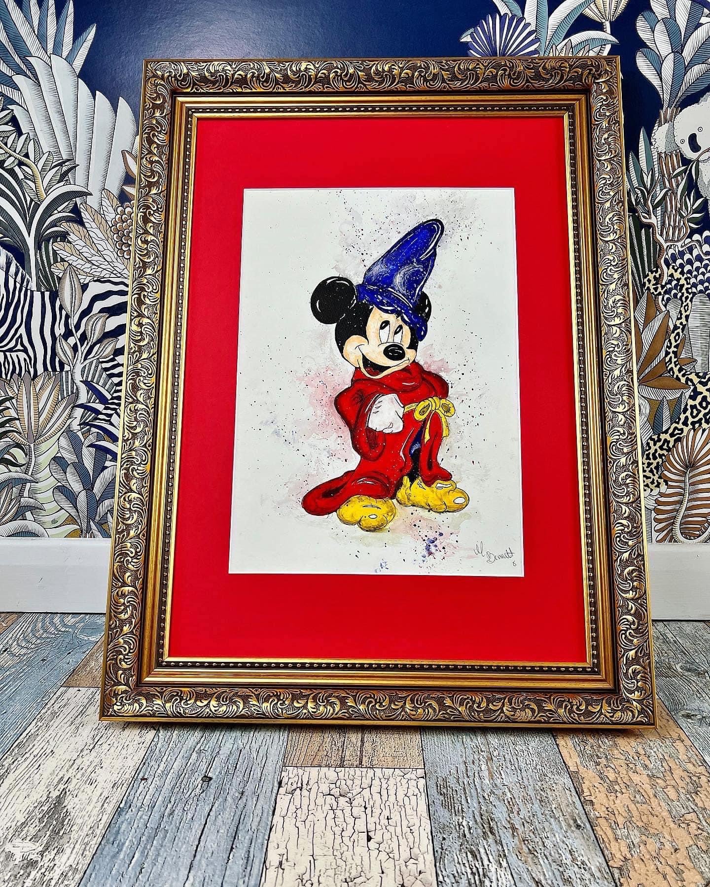 Disney Mickey Mouse A3 - Limited Edition Print - Edition Size 10 - Art Print
