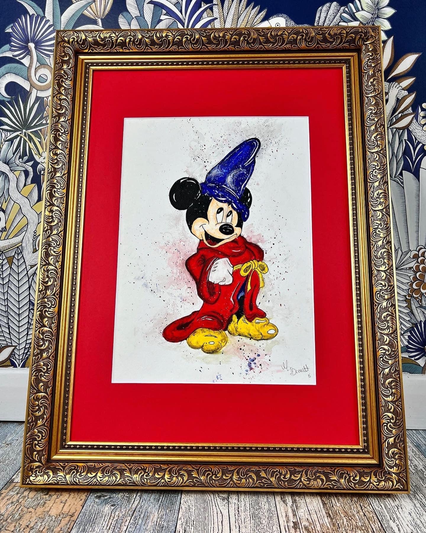 Disney Mickey Mouse A3 - Limited Edition Print - Edition Size 10 - Art Print