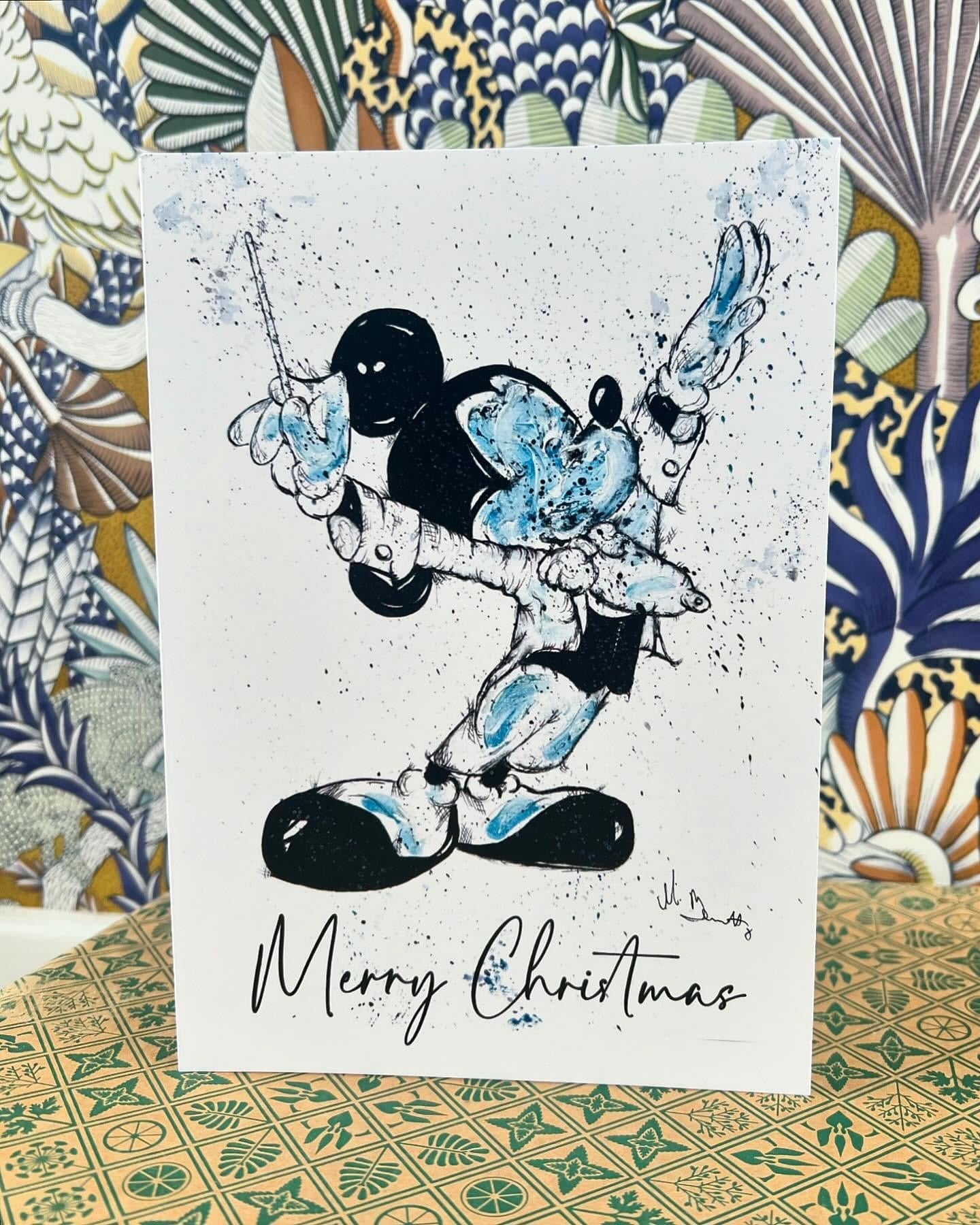 Mickey Mouse - A5 Christmas Card