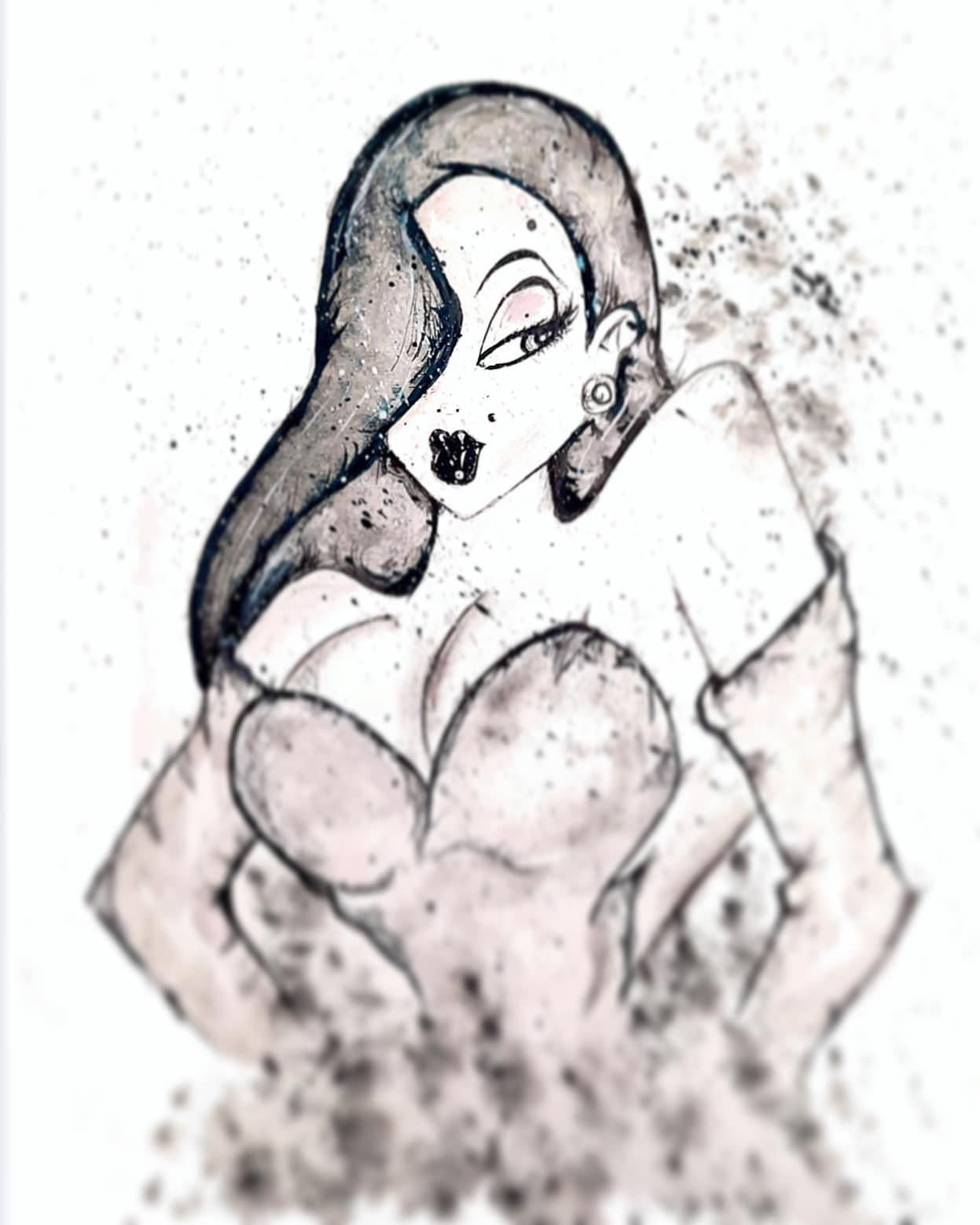 Jessica Rabbit - Limited Edition Print - Edition Size 10 - Art Print