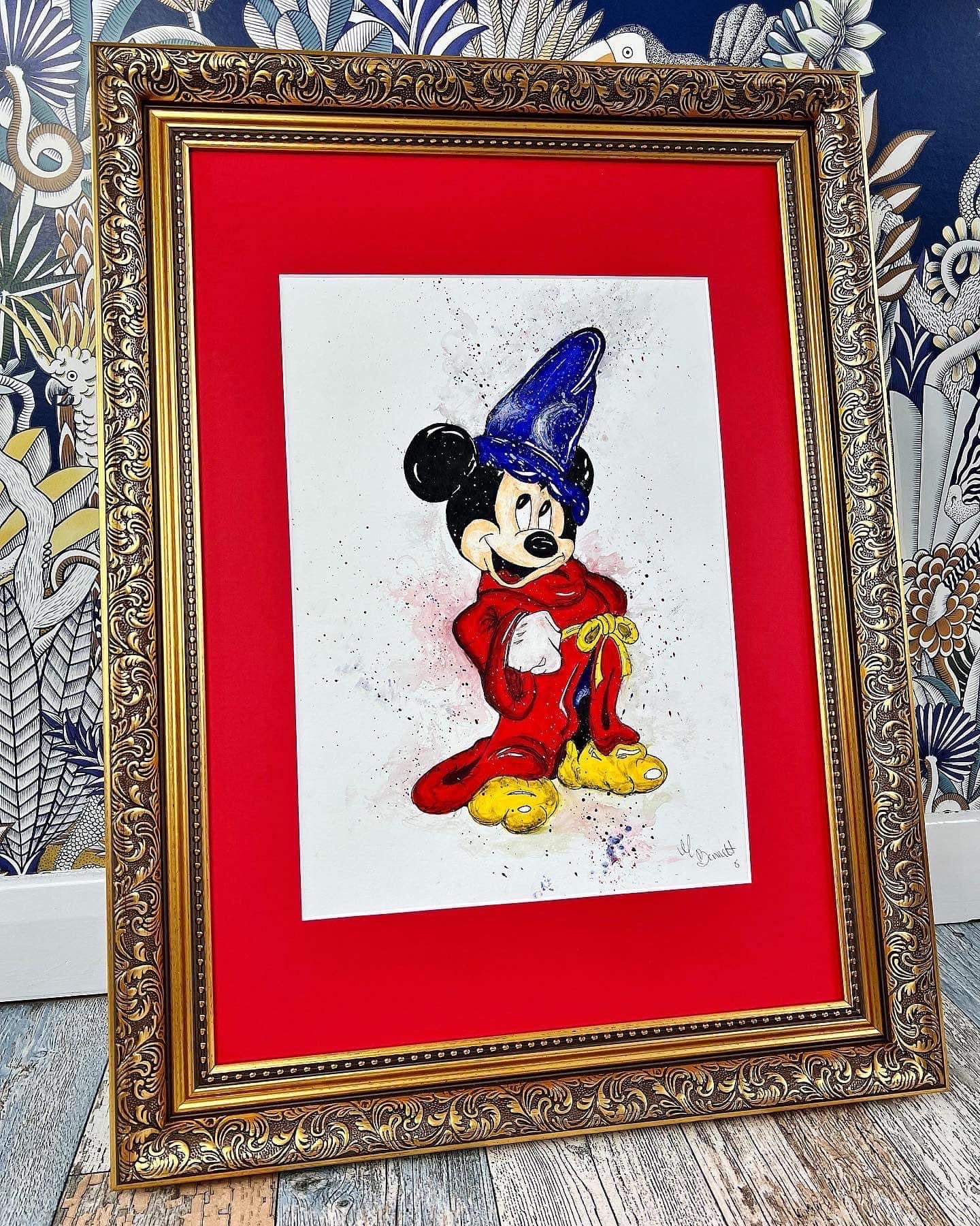 Disney Mickey Mouse A3 - Limited Edition Print - Edition Size 10 - Art Print