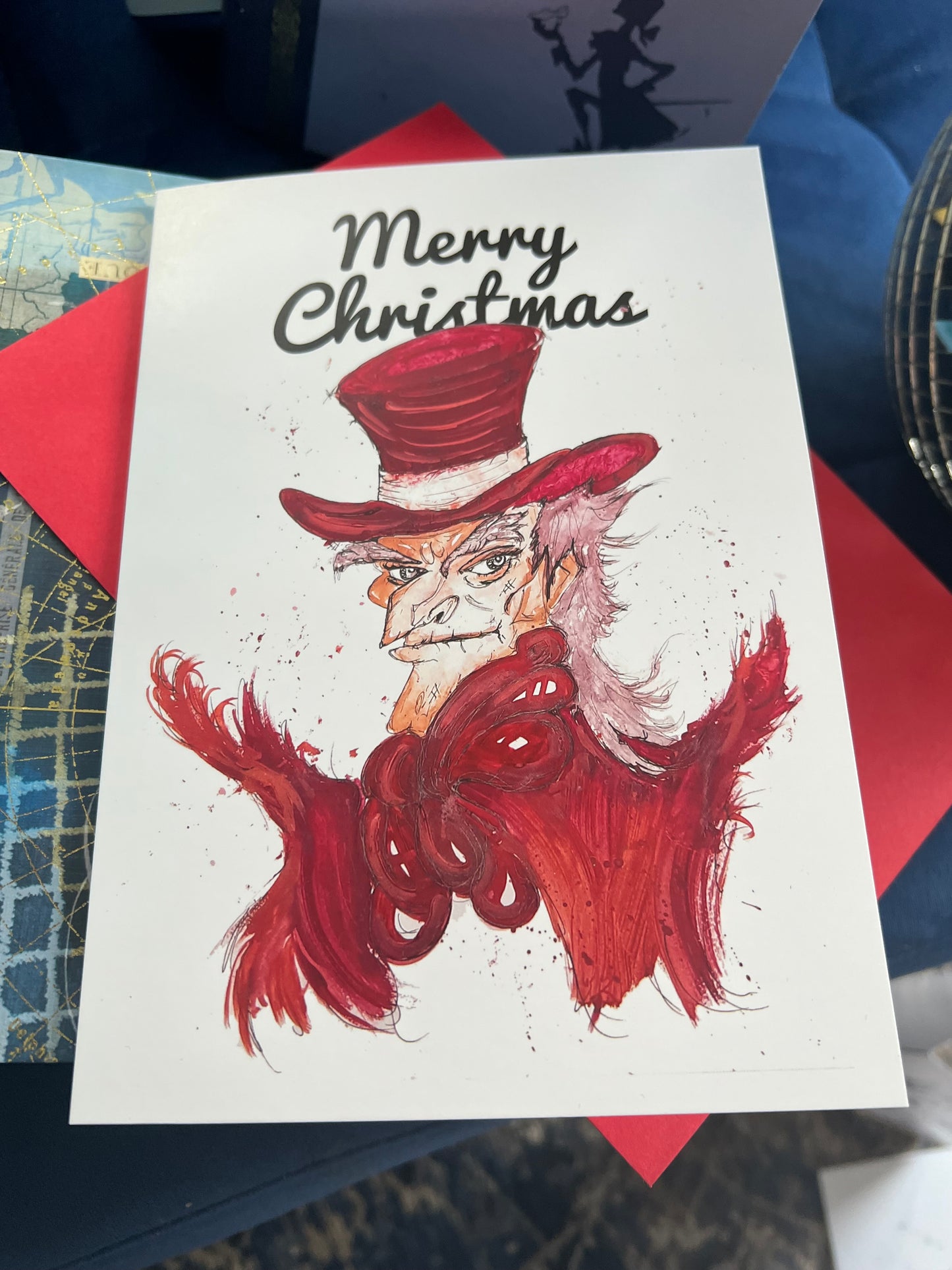 Scrooge - A5 Christmas Card