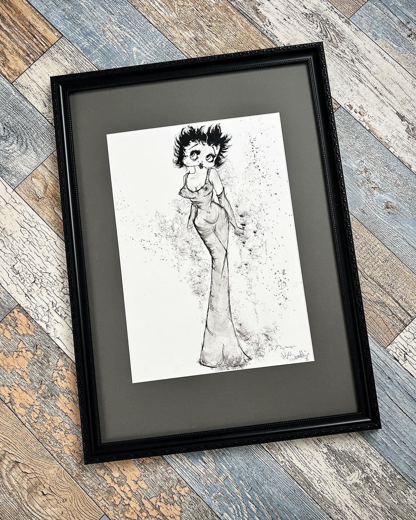 Betty Boop - A3 Print