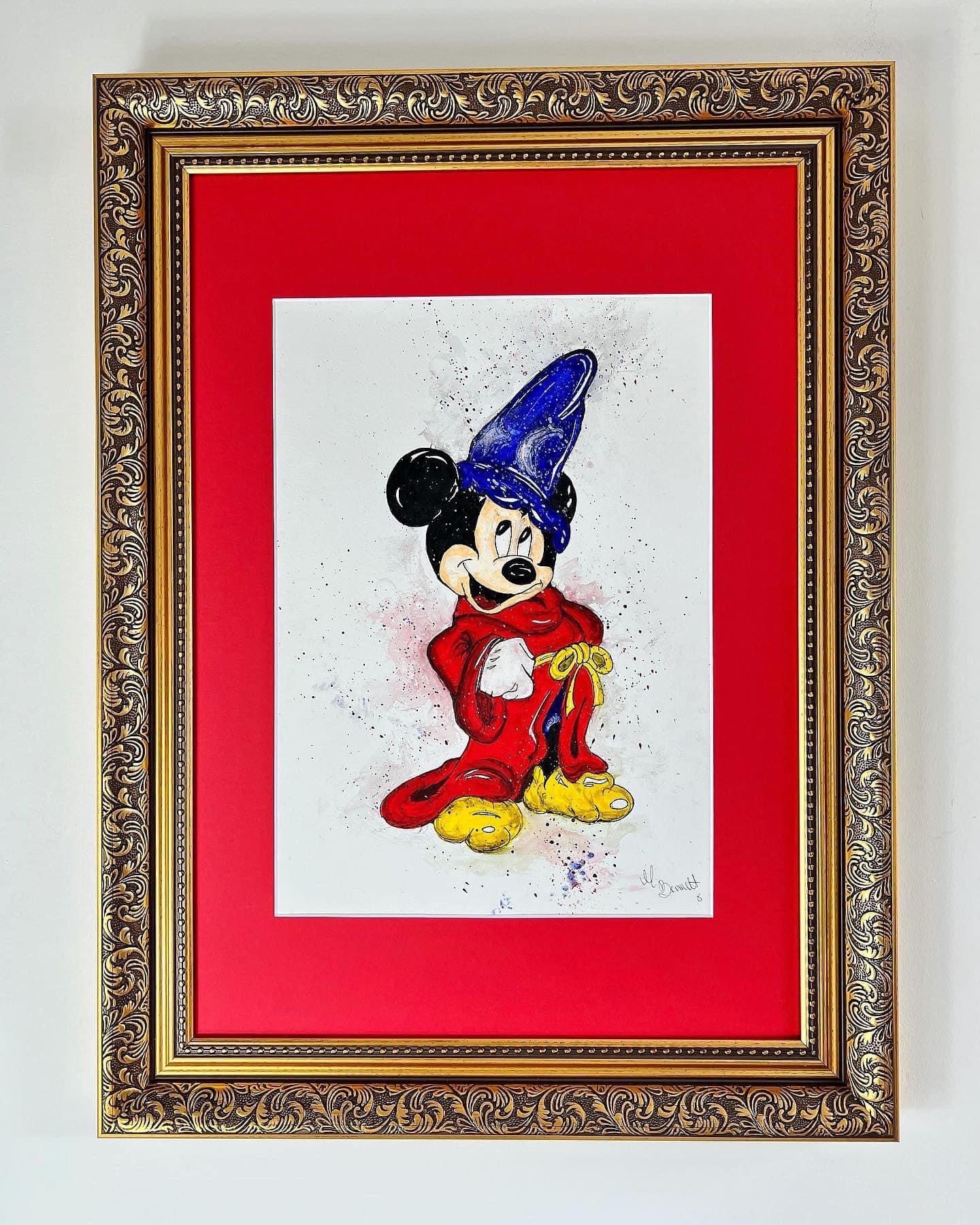 Disney Mickey Mouse A3 - Limited Edition Print - Edition Size 10 - Art Print