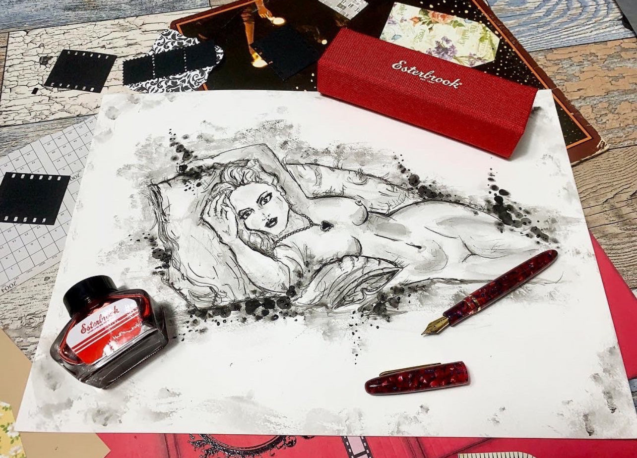 A5 Christmas Card - The Portrait - Rose from Titanic - Kate Winslet - Titanic Art