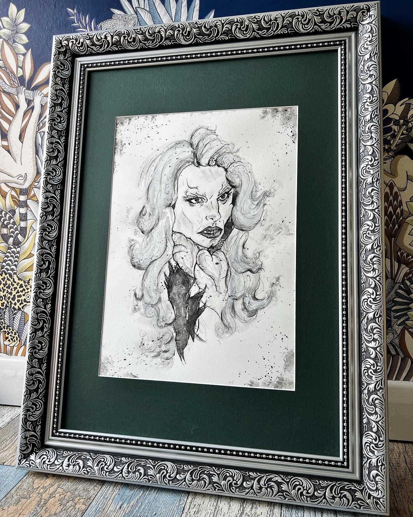 Lestat - Interview with the vampire Original Framed Painting