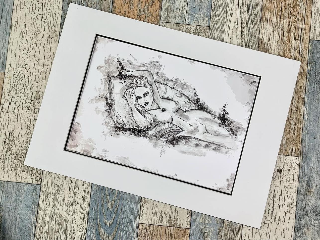 Limited Edition Print Of Rose from Titanic - Edition size 10 - Kate Winslet - Titanic Art