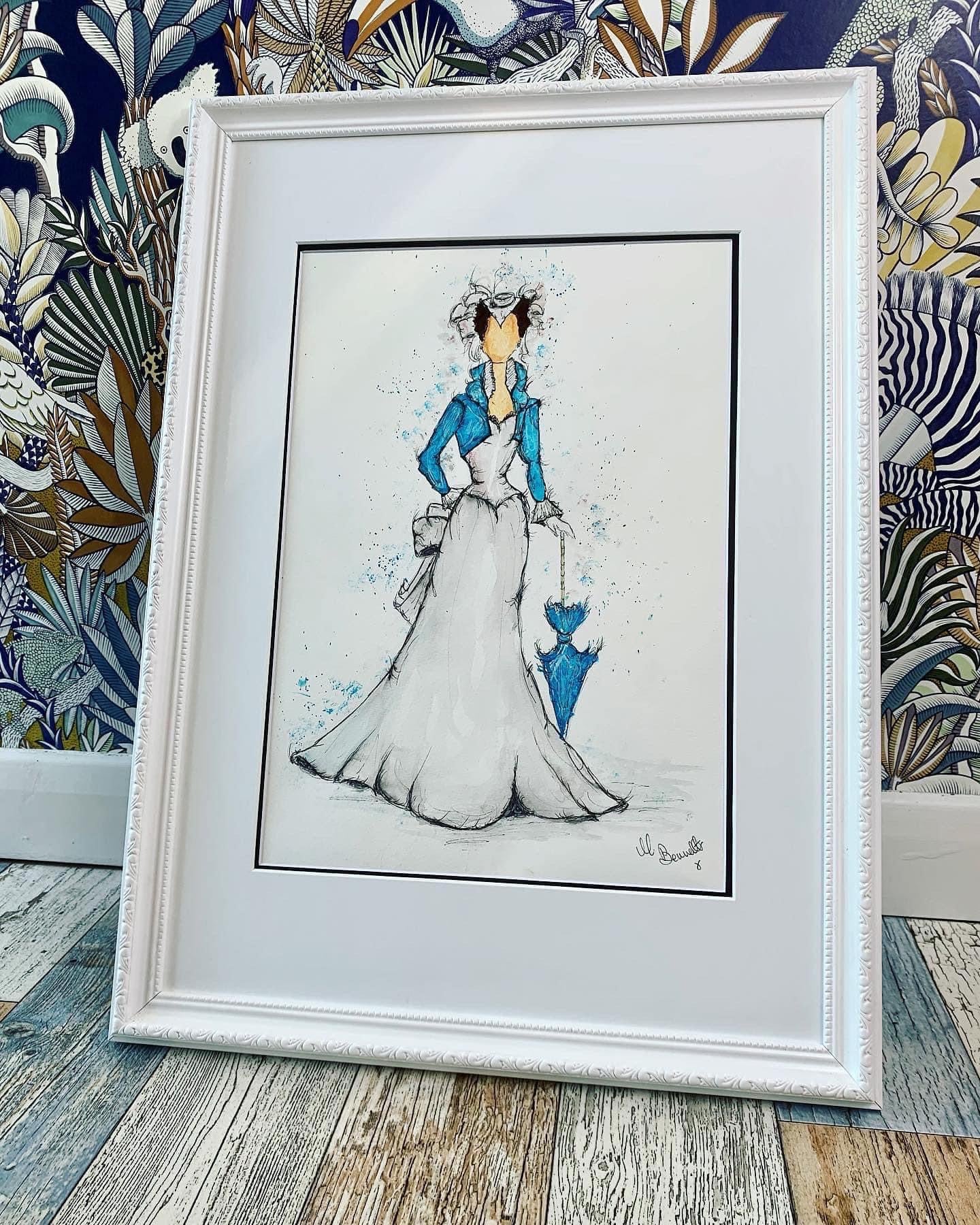 A3 Scarlett O’Hara  - Limited Edition Print - Edition Size 5 Art Print - Gone with the wind -  Vivien Leigh Print