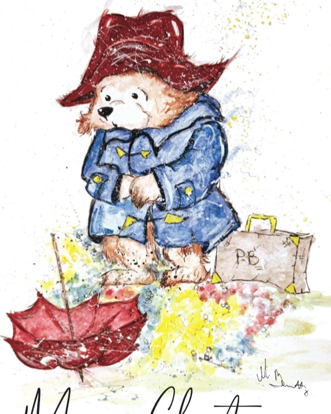 Bear - A5 Christmas Card
