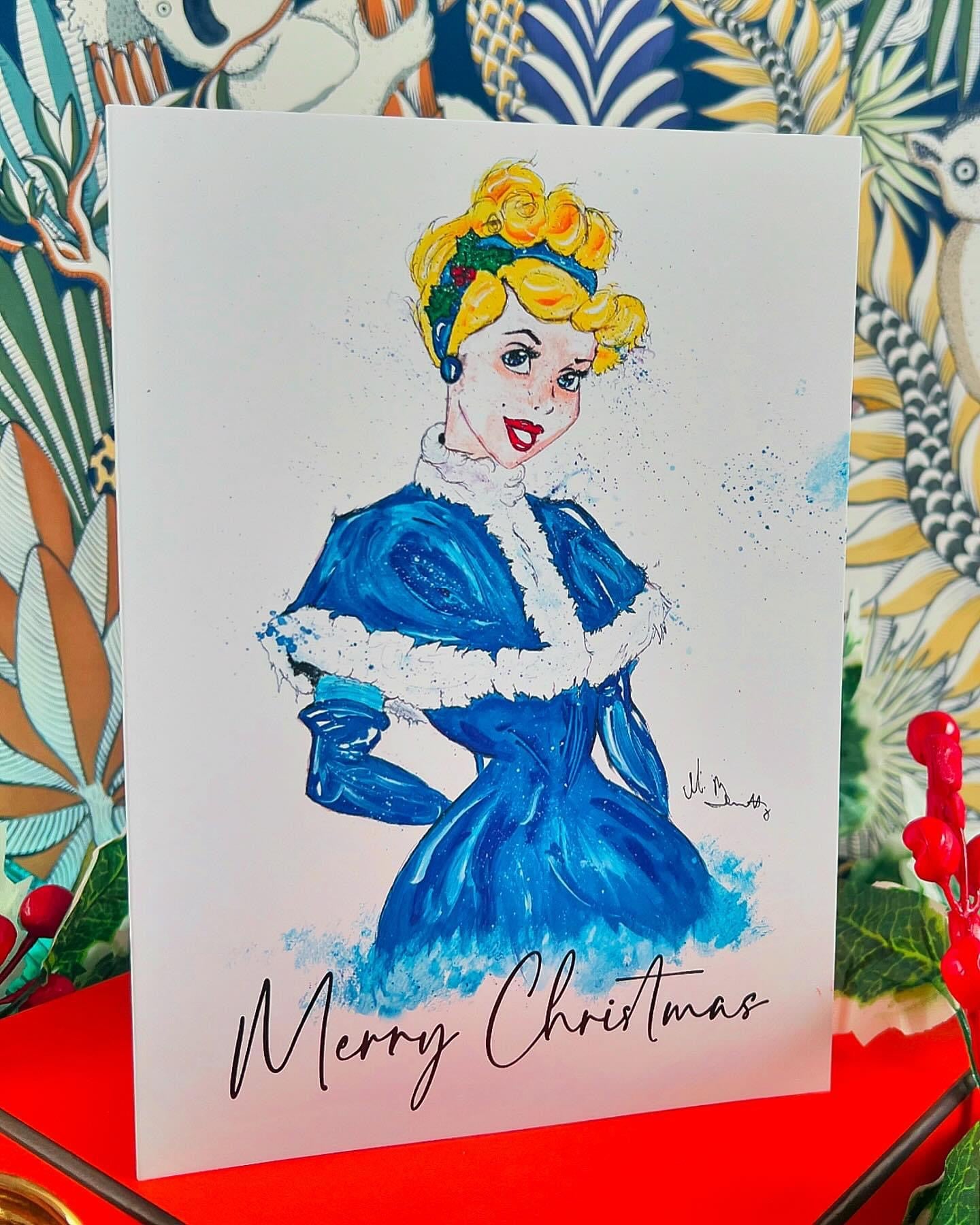 Cinderella - A5 Christmas Card