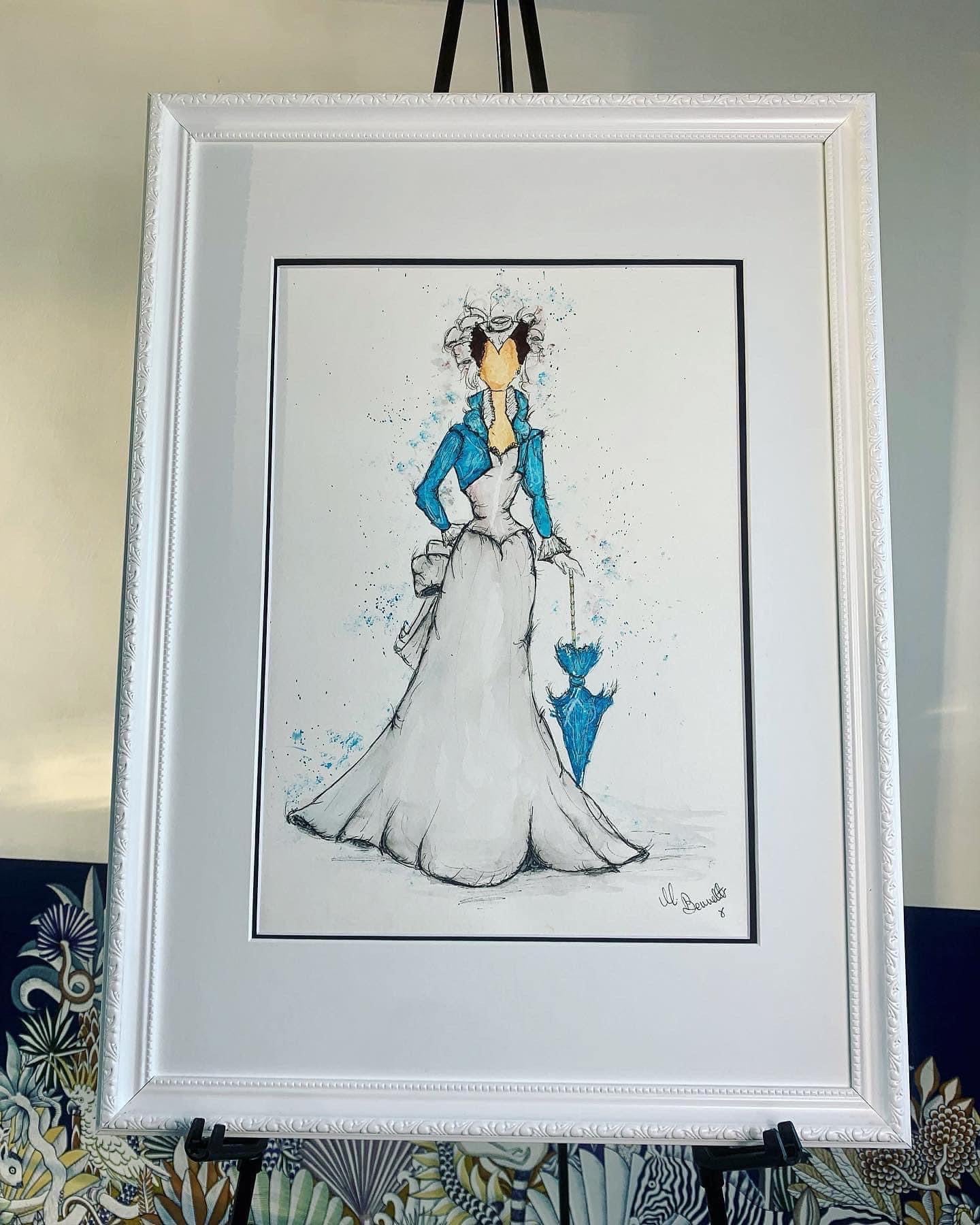 A3 Scarlett O’Hara  - Limited Edition Print - Edition Size 5 Art Print - Gone with the wind -  Vivien Leigh Print