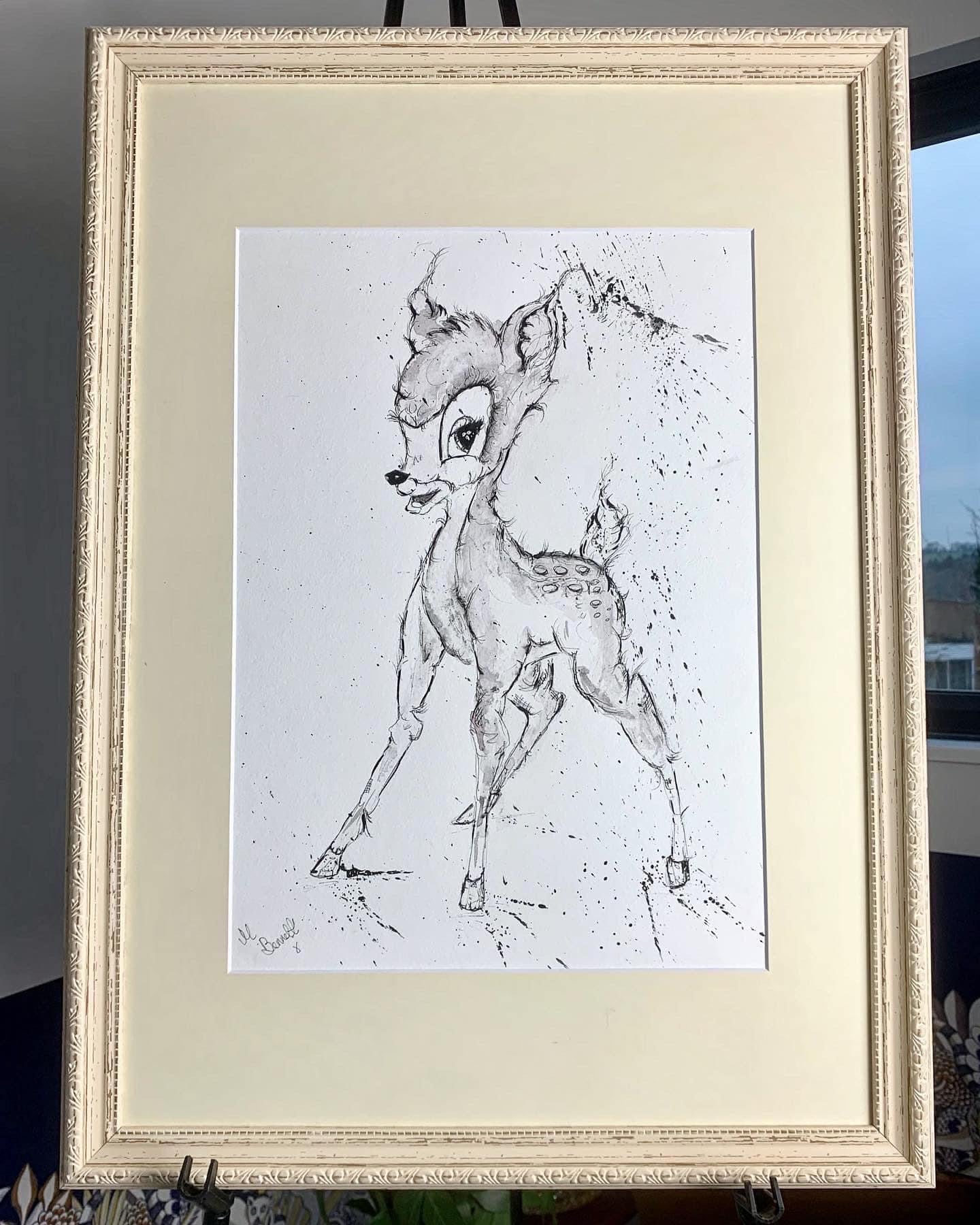 Bambi  - Limited Edition Print - Edition Size 10  - Art Print  - Disney Print