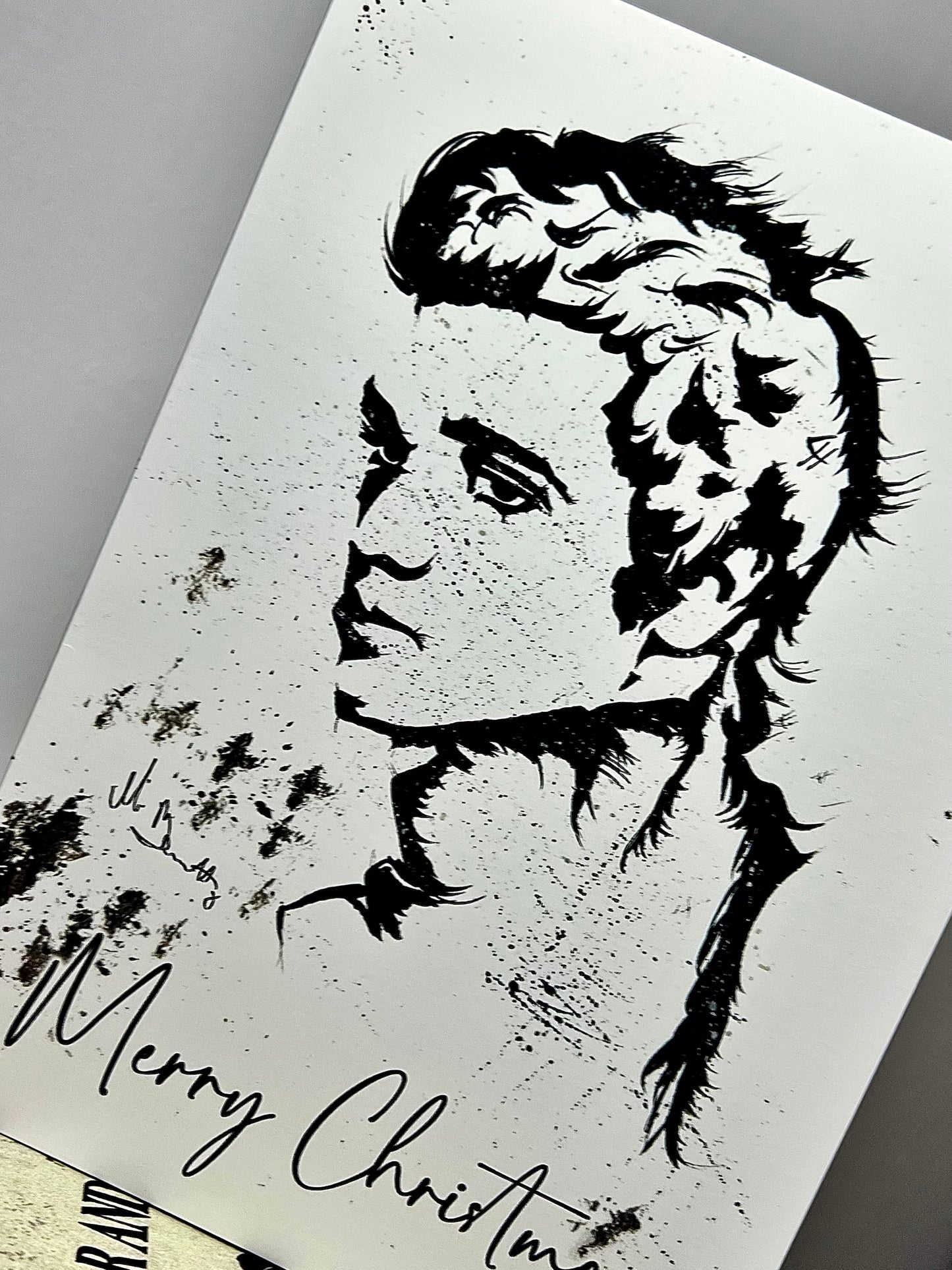 A5 Christmas Card - Elvis Presely