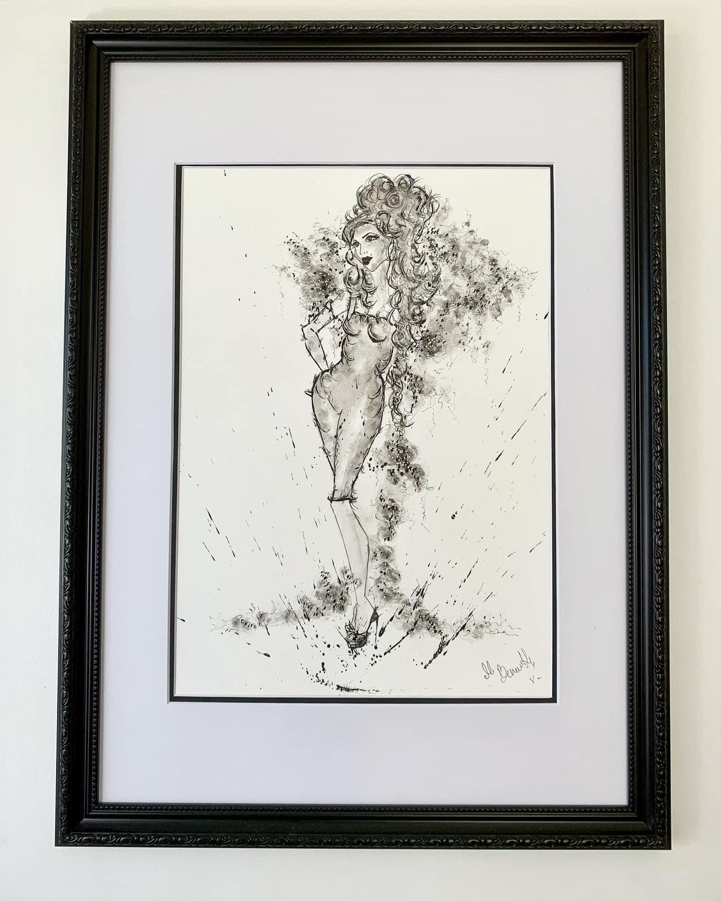Camden’s Princess - Amy Winehouse - Original Art - Amy Winehouse Art - Amy - back to black - Amy Winehouse Painting