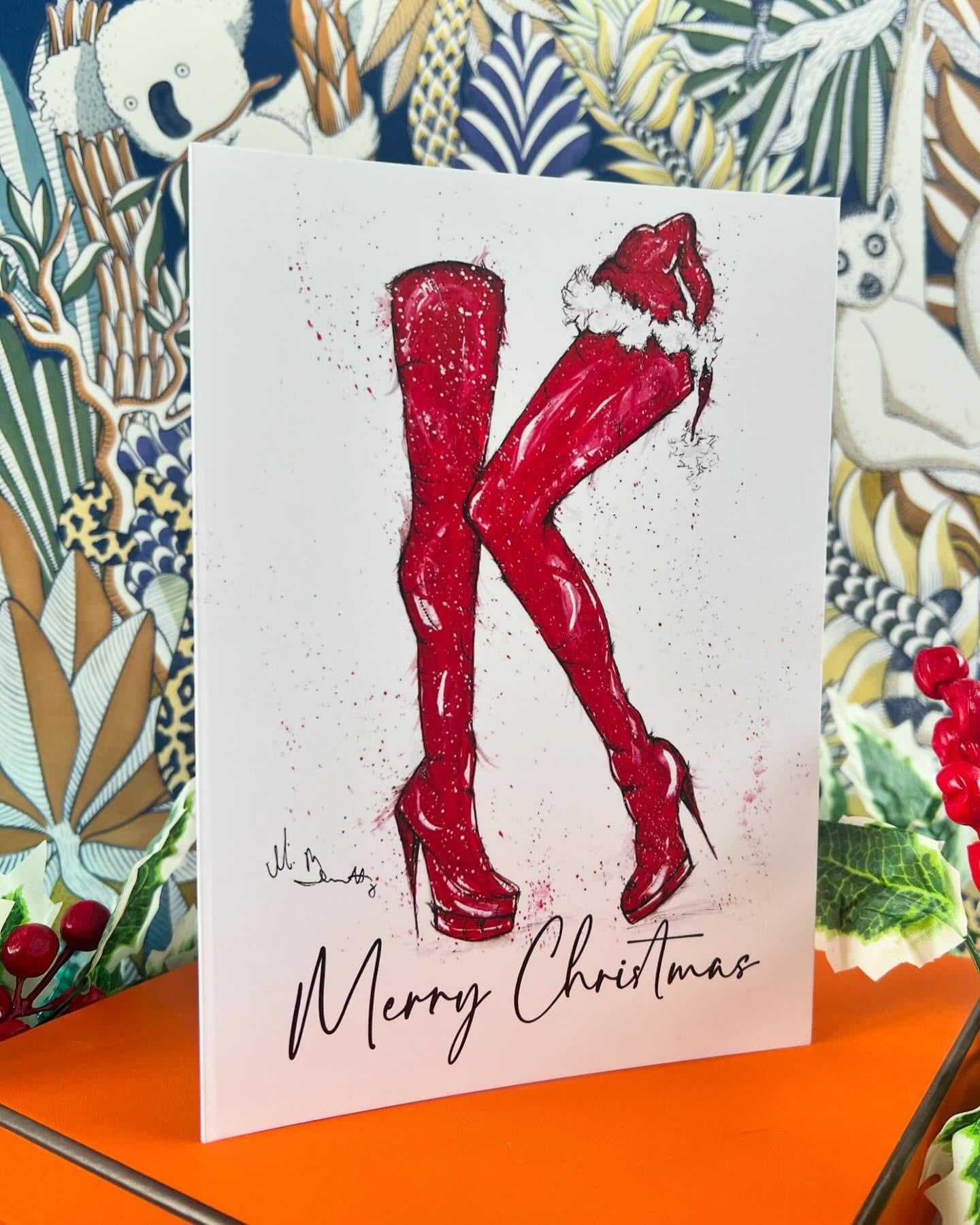 Kinky Boots Christmas Card - A5 - Limited Edition - Christmas Card