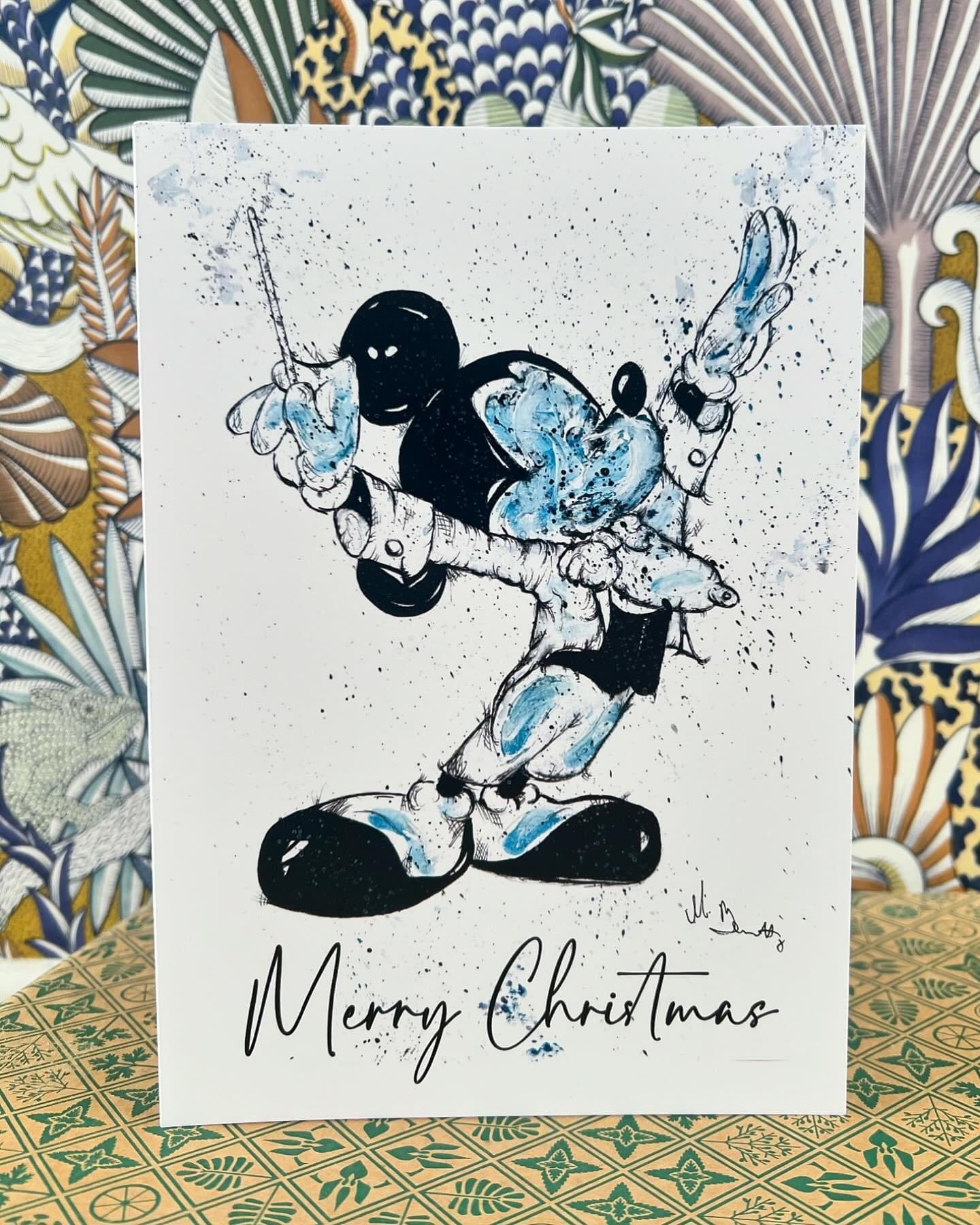 Mickey Mouse - A5 Christmas Card