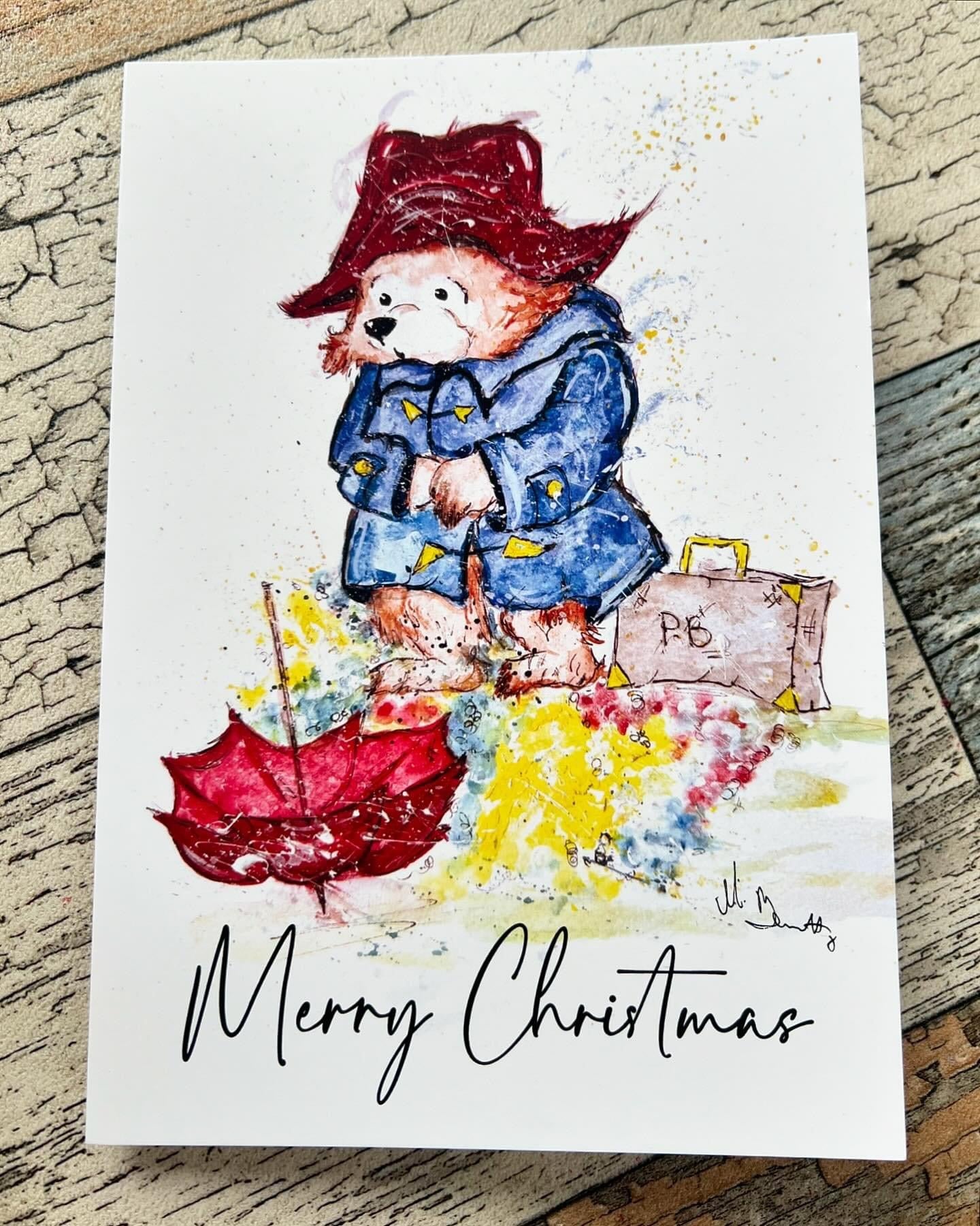 Bear - A5 Christmas Card