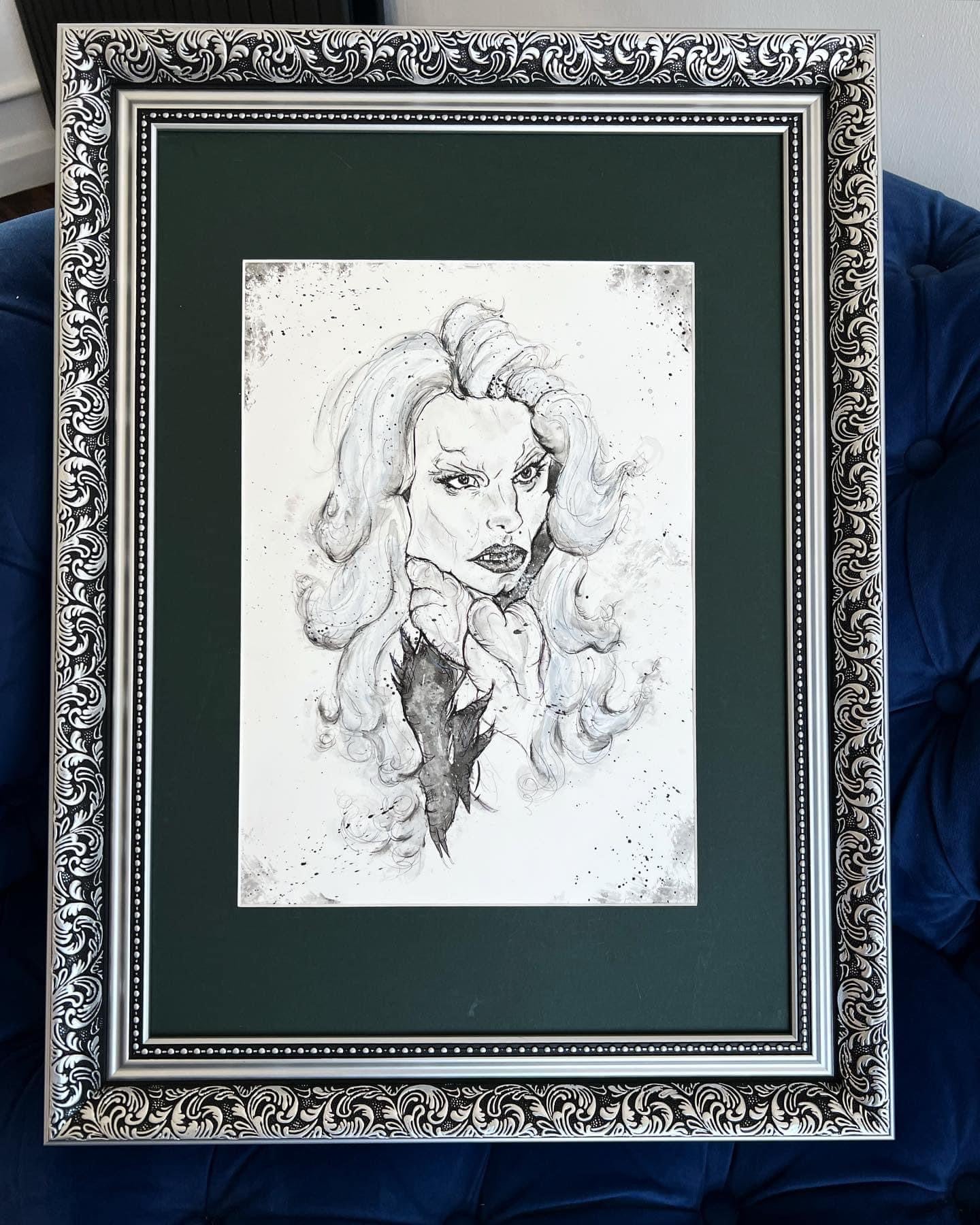 Lestat - Interview with the vampire Original Framed Painting