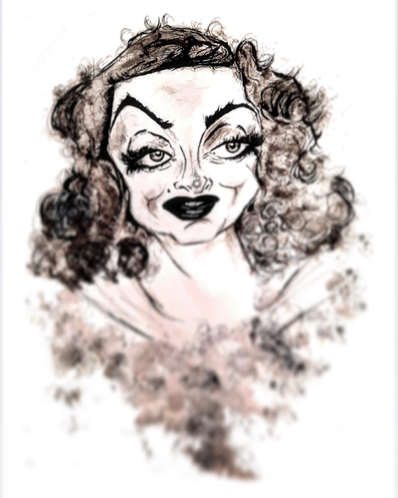 A3 Betty Davis - Limited Edition Print - Edition Size 5 Art Print -