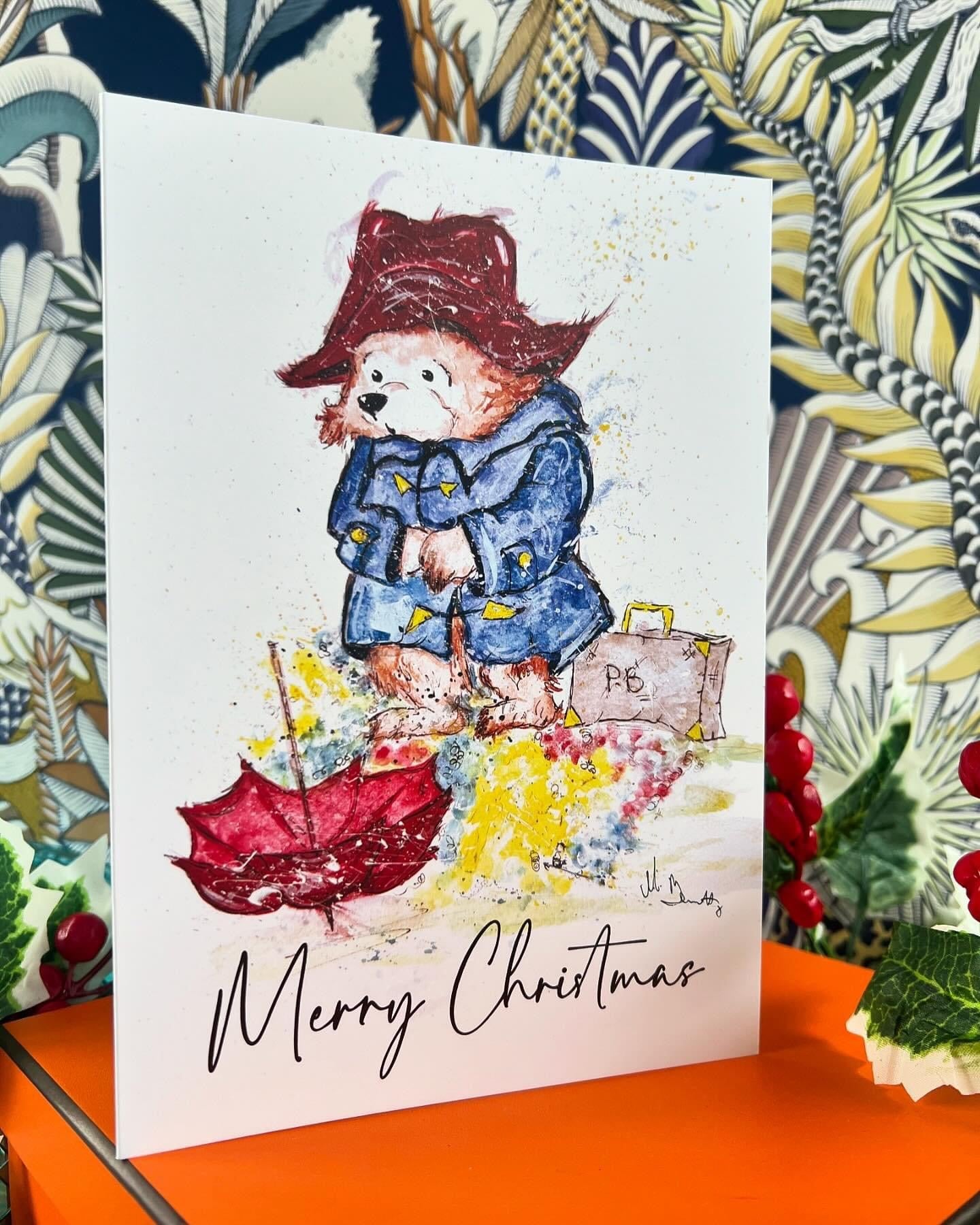 Bear - A5 Christmas Card