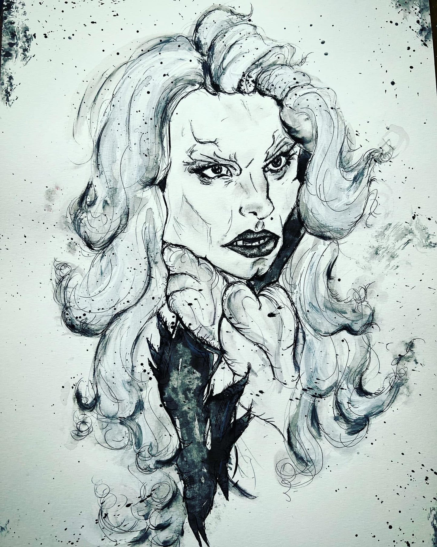 Lestat - Interview with the vampire Original Framed Painting