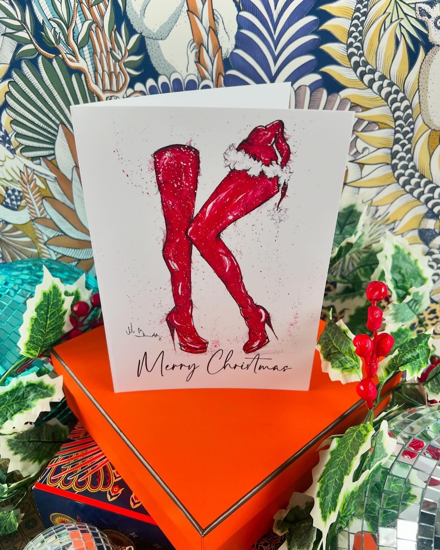 Kinky Boots Christmas Card - A5 - Limited Edition - Christmas Card