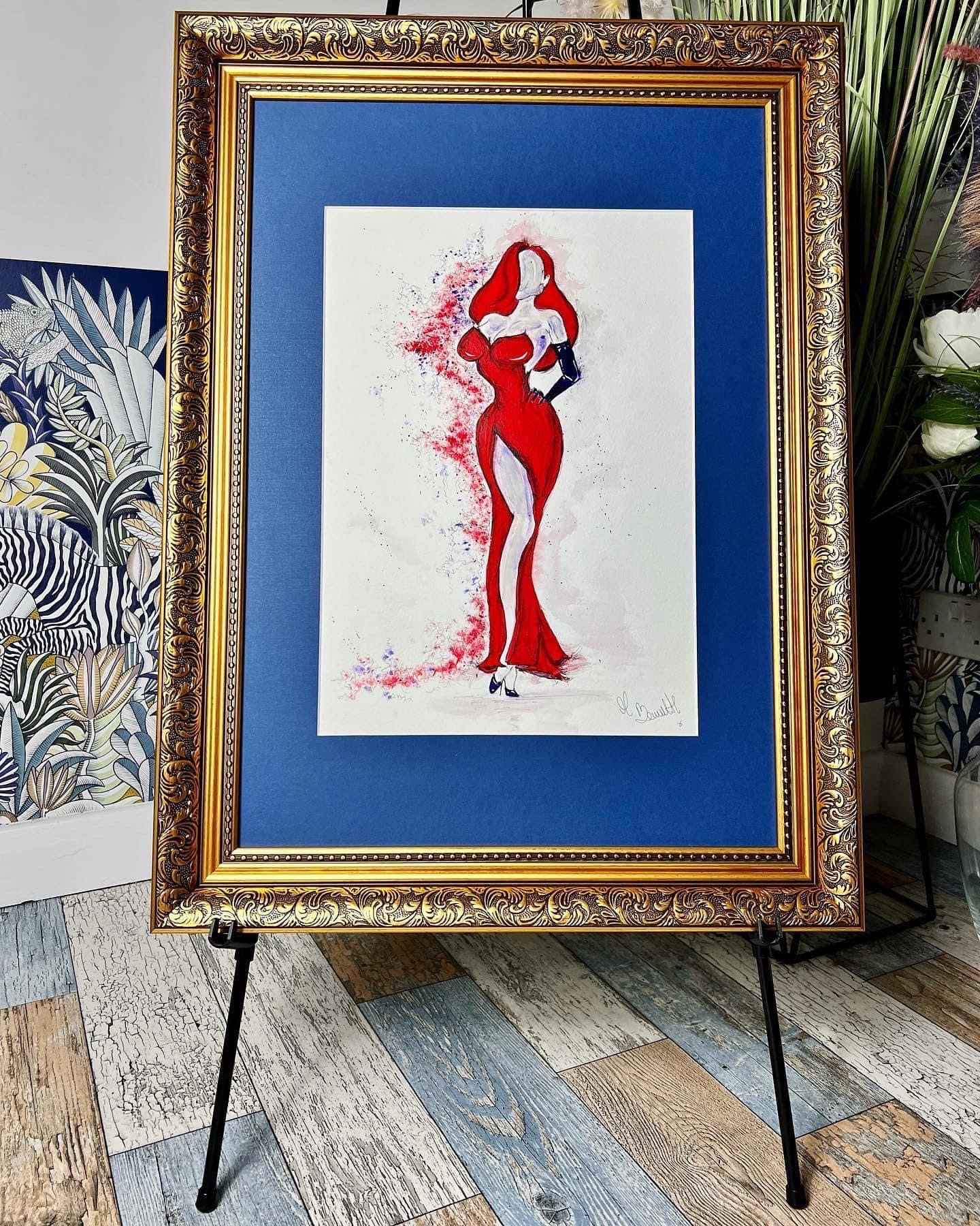 Jessica Rabbit  - Limited Edition Print - Edition Size 10  - Art Print