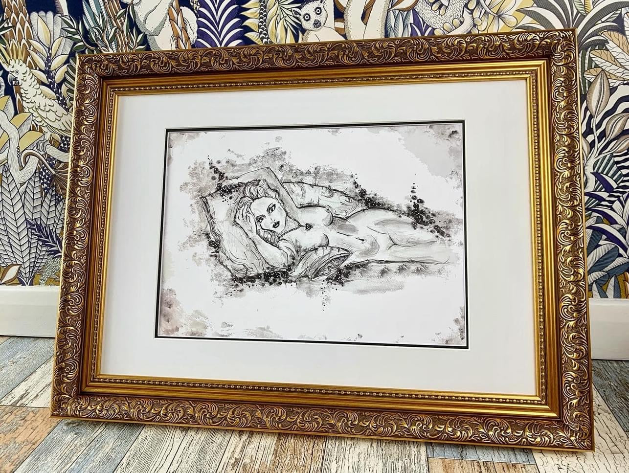 Limited Edition Print Of Rose from Titanic - Edition size 10 - Kate Winslet - Titanic Art
