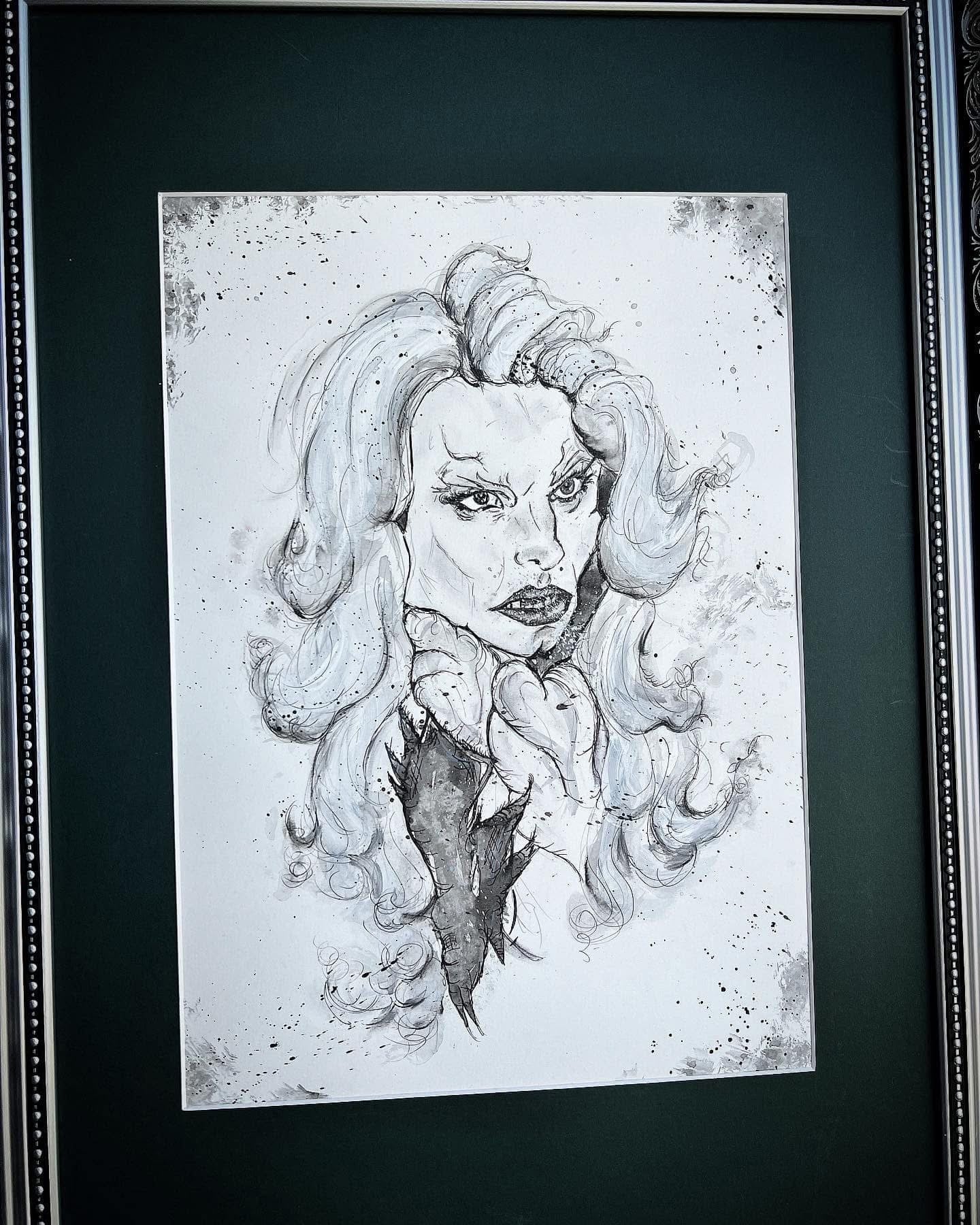 Lestat - Interview with the vampire Original Framed Painting