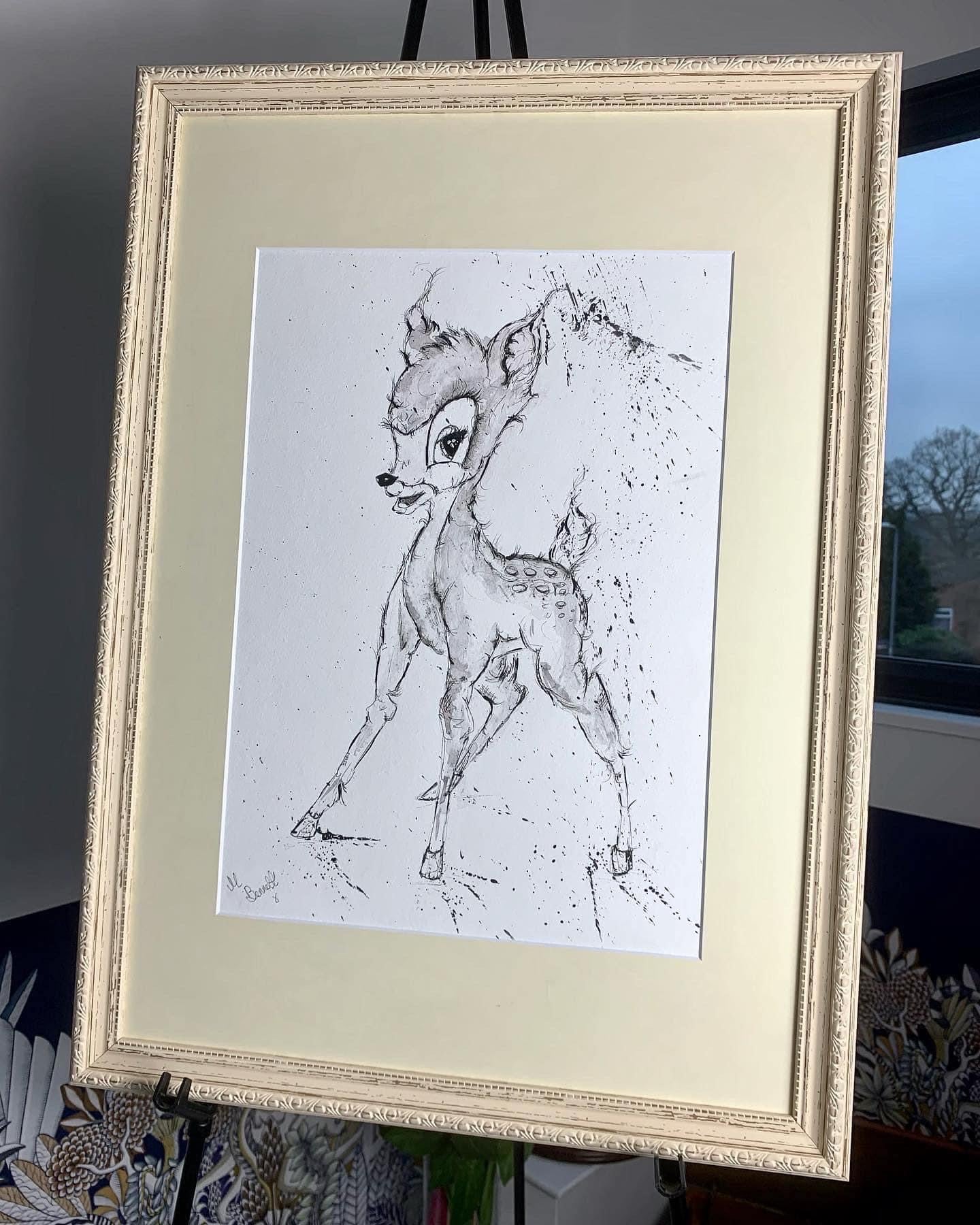 Bambi  - Limited Edition Print - Edition Size 10  - Art Print  - Disney Print