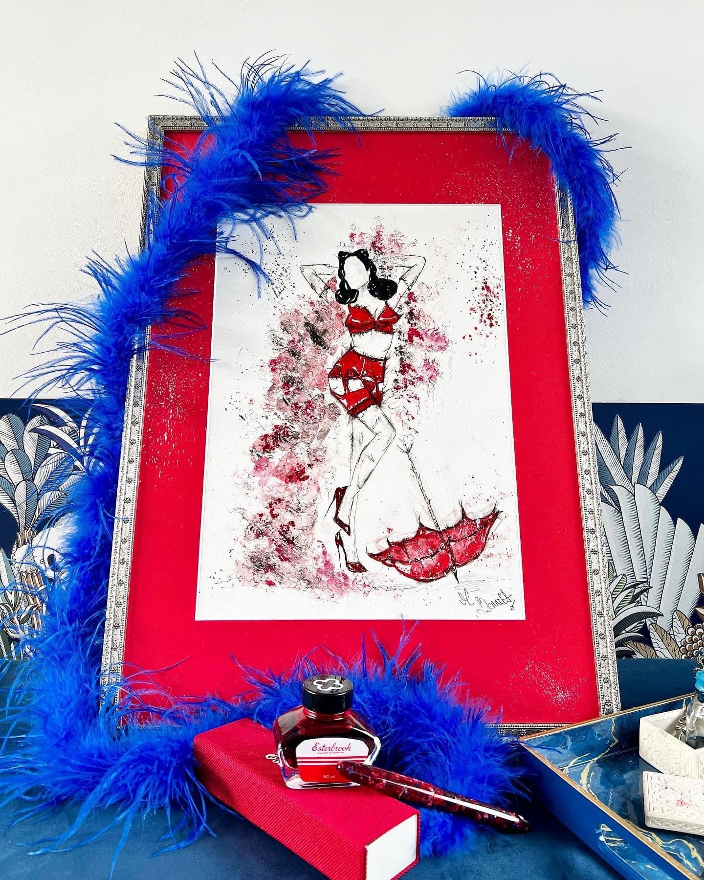 Dita Von Teese - A3 Print