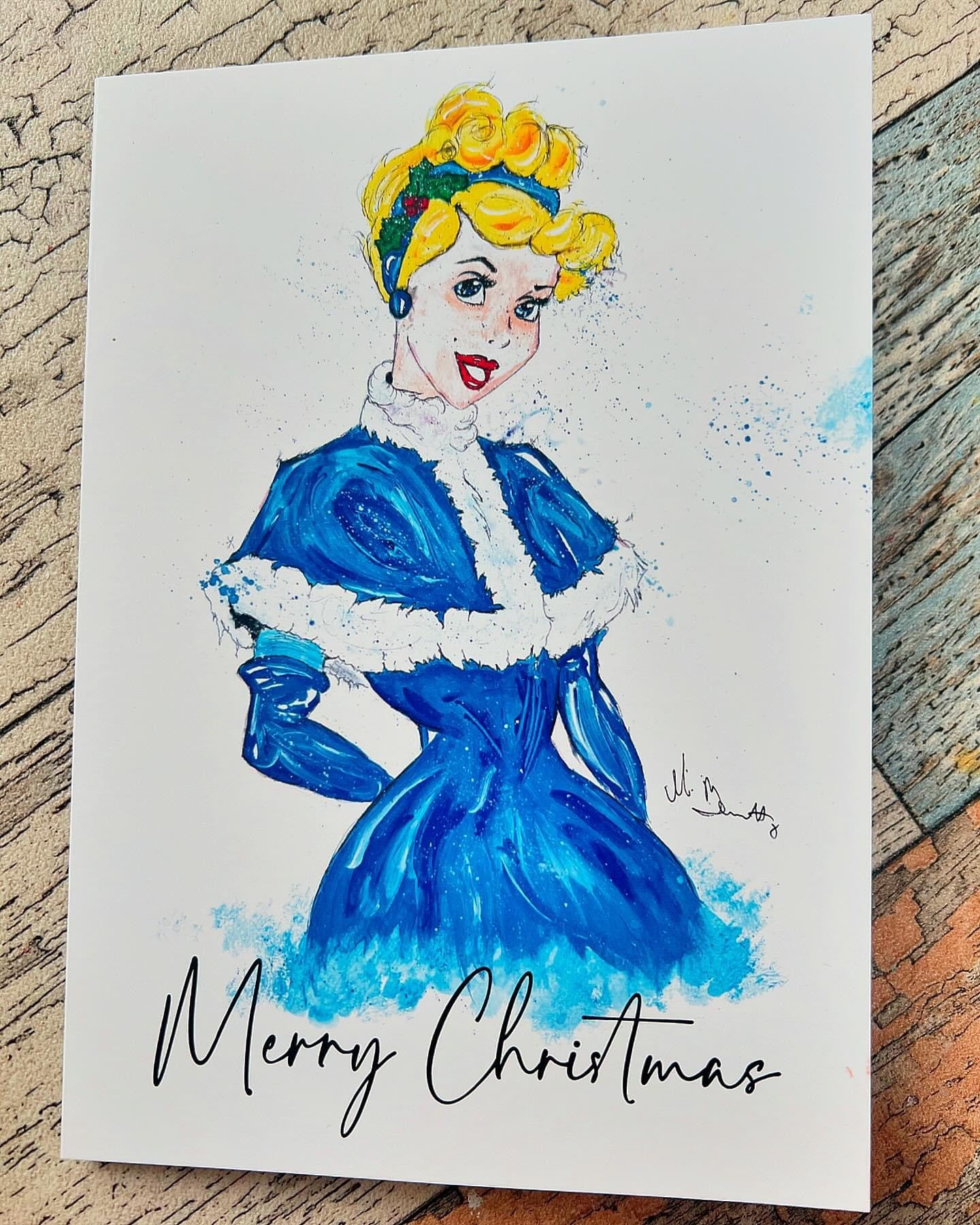 Cinderella - A5 Christmas Card