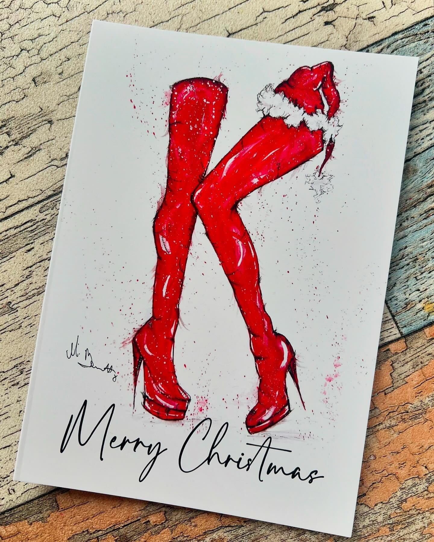 Kinky Boots Christmas Card - A5 - Limited Edition - Christmas Card