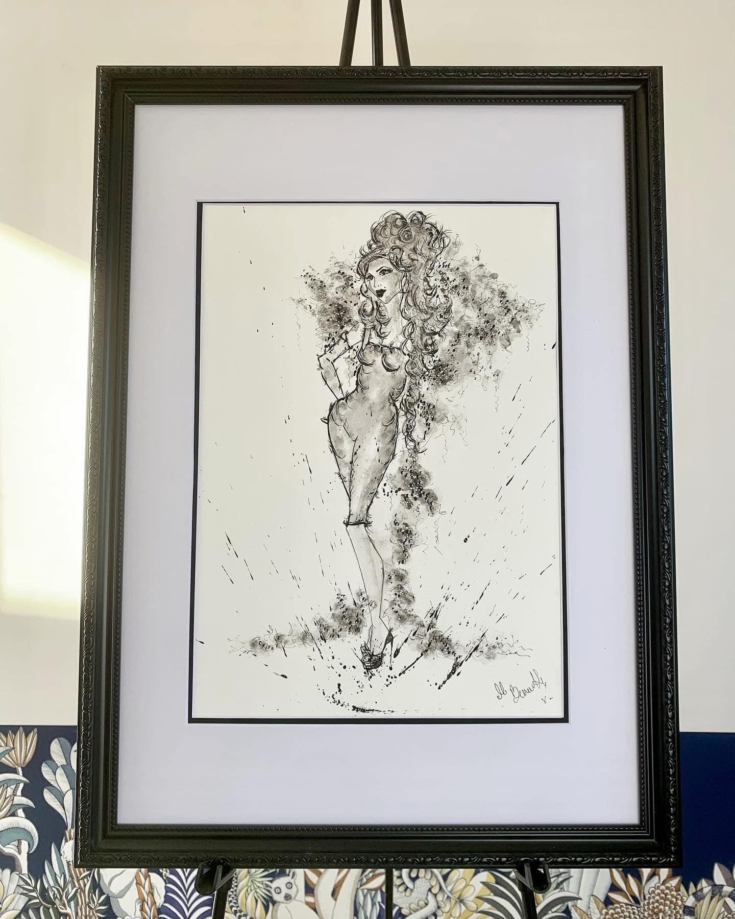 Camden’s Princess - Amy Winehouse - Original Art - Amy Winehouse Art - Amy - back to black - Amy Winehouse Painting