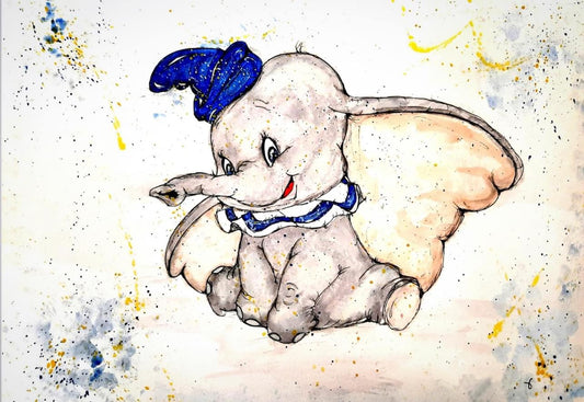 Dumbo - Limited Edition Print - Edition Size 5 - Art Print  - Disney Print