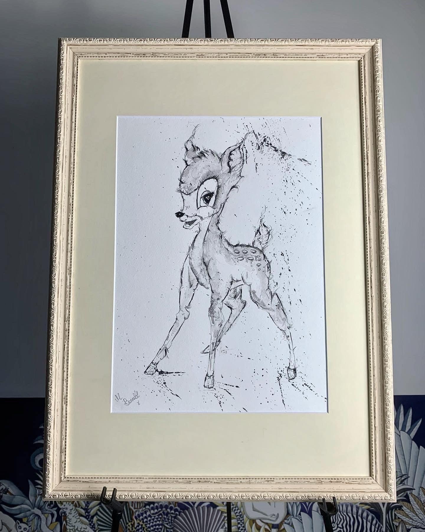 Bambi  - Limited Edition Print - Edition Size 10  - Art Print  - Disney Print