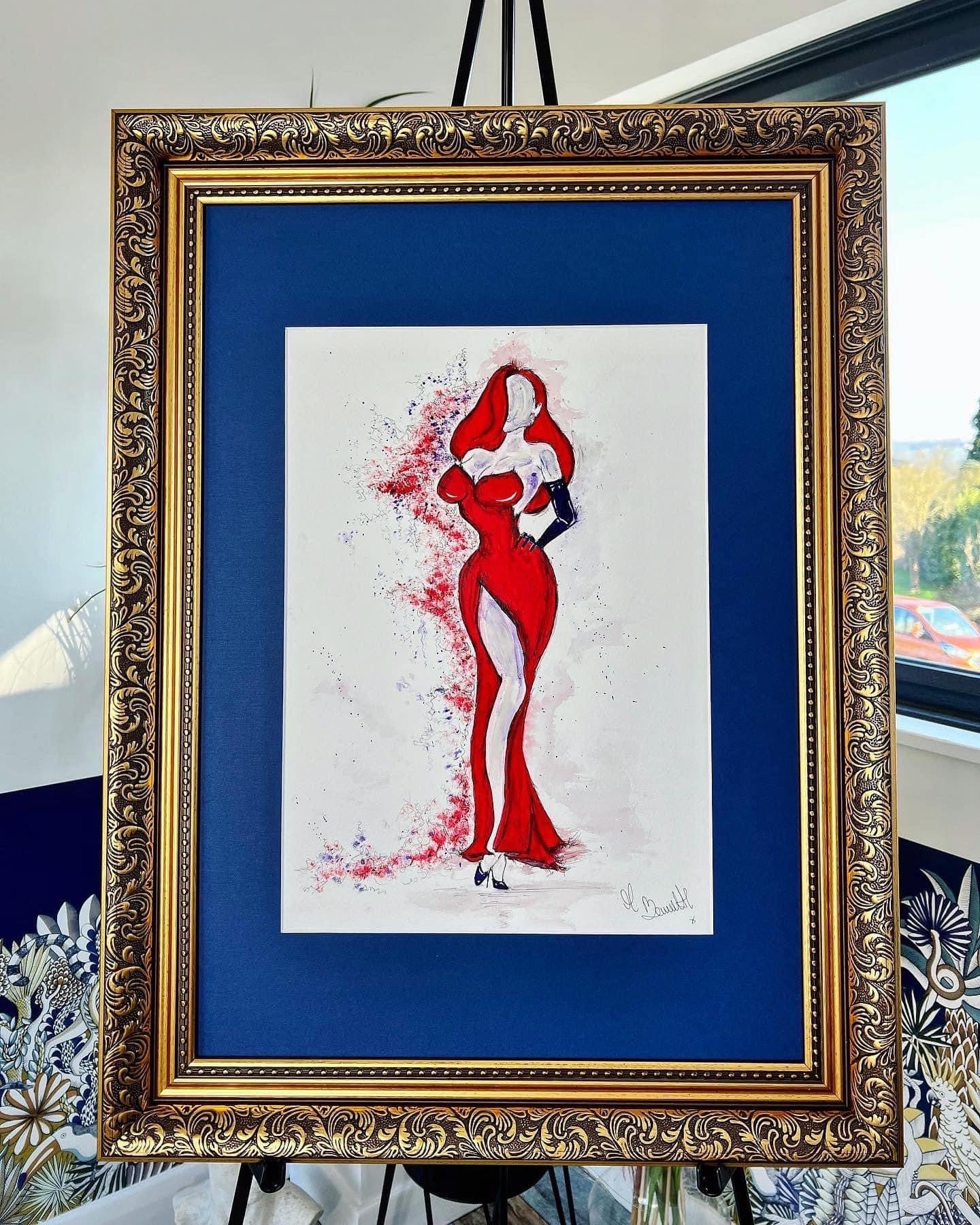 Jessica Rabbit  - Limited Edition Print - Edition Size 10  - Art Print