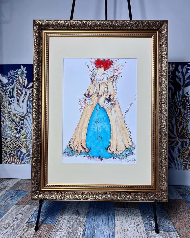 Elizabeth I of England- A3 Limited Edition Print  - Tudor - Queen Elizabeth