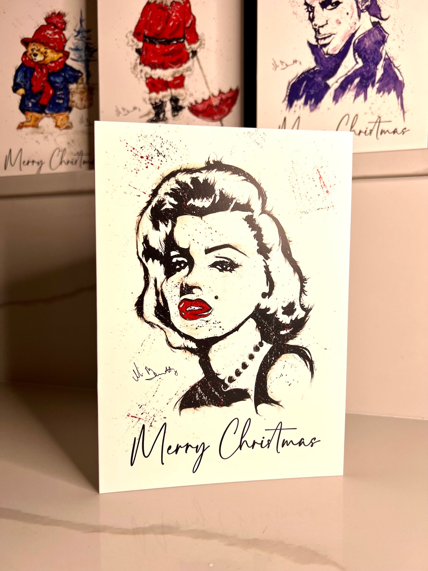A5 Christmas Card - Marilyn Monroe