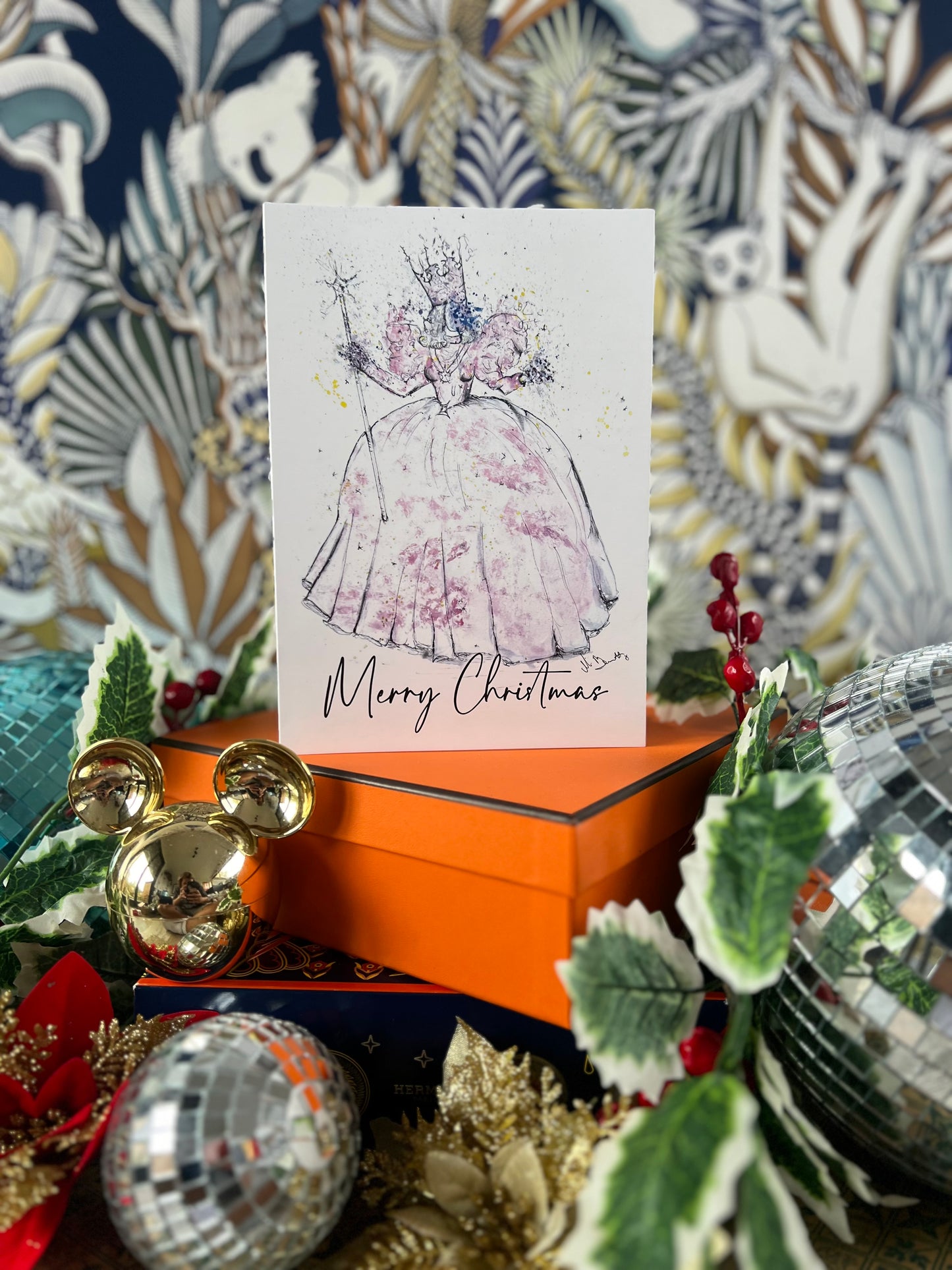 Wizard of Oz - Glinda - A5 Christmas Card