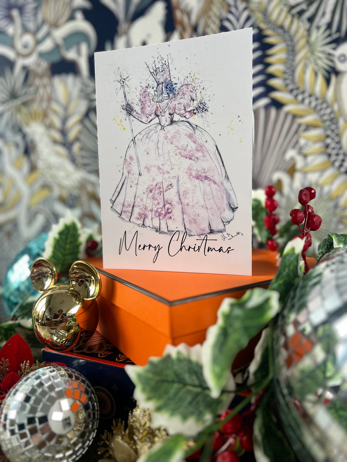 Wizard of Oz - Glinda - A5 Christmas Card