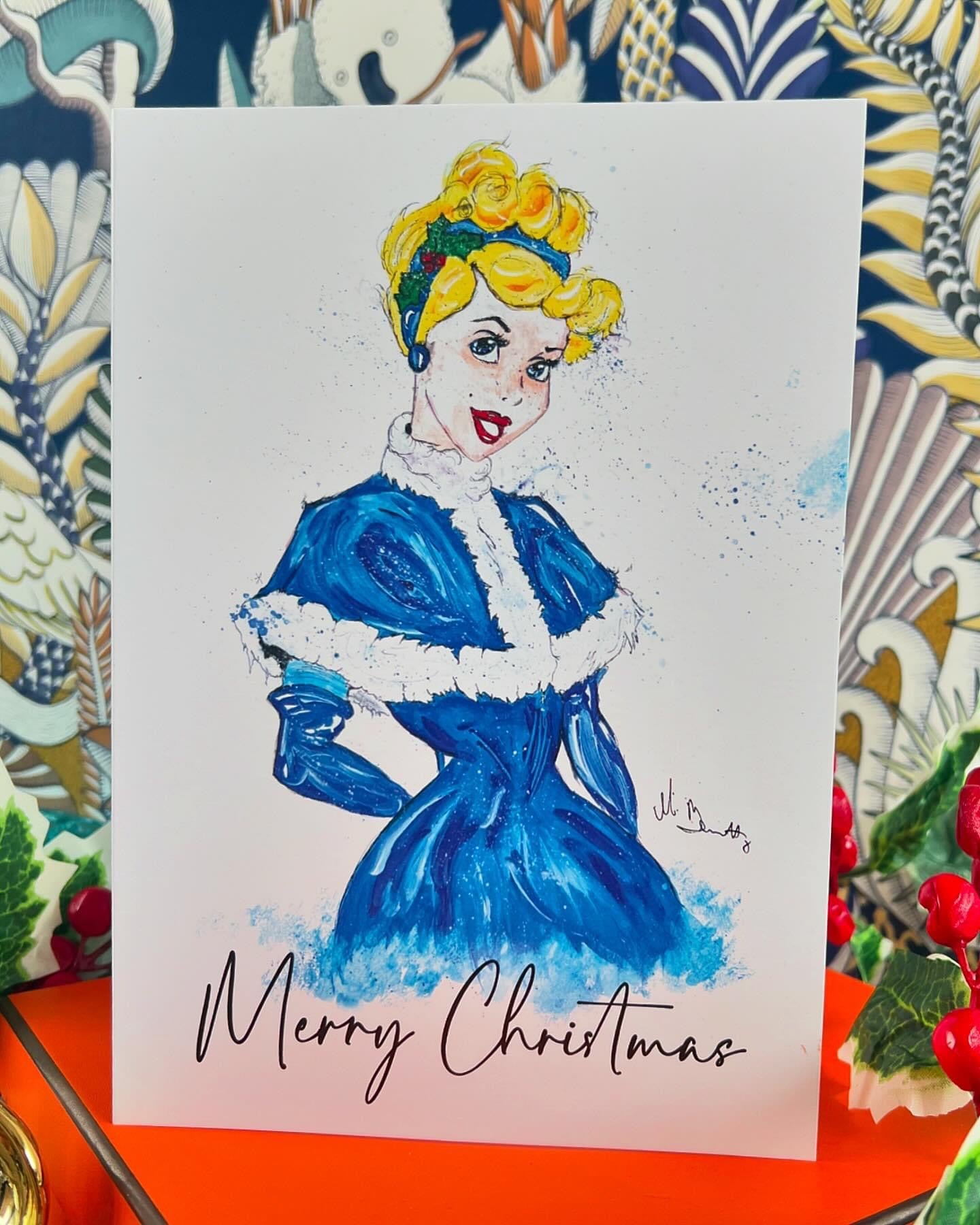 Cinderella - A5 Christmas Card