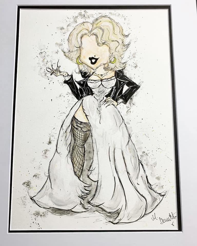 Bride of Chucky - Limited Edition Print - Tiffany - Chucky Art