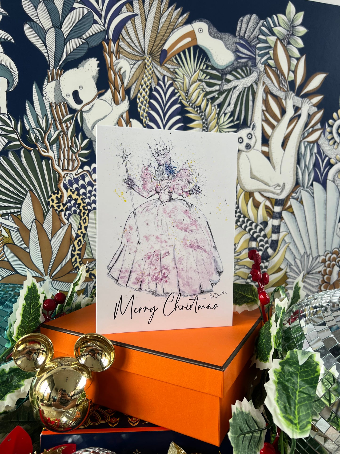Wizard of Oz - Glinda - A5 Christmas Card