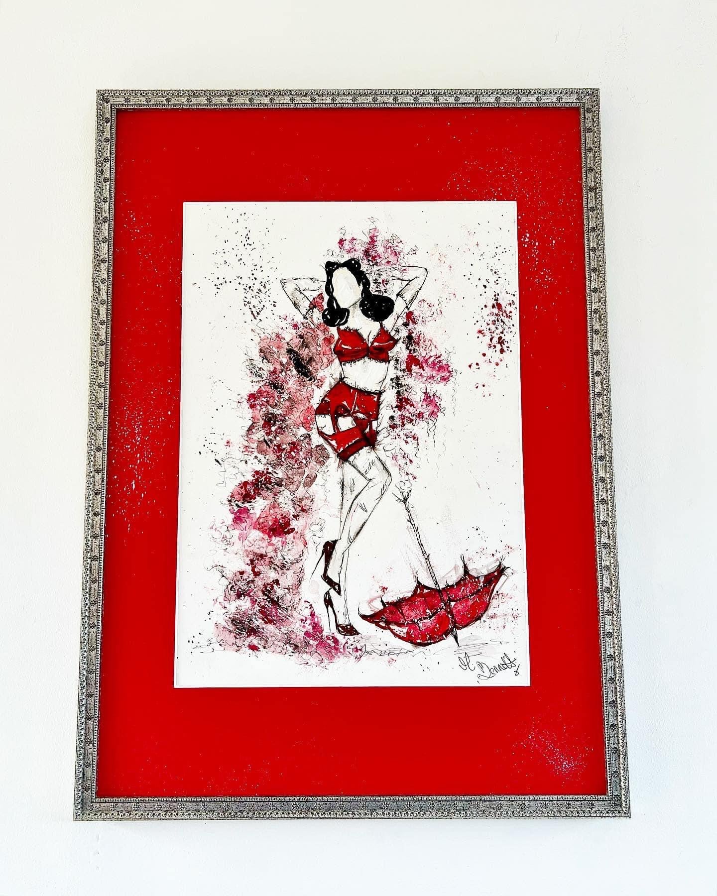 Dita Von Teese - A3 Print