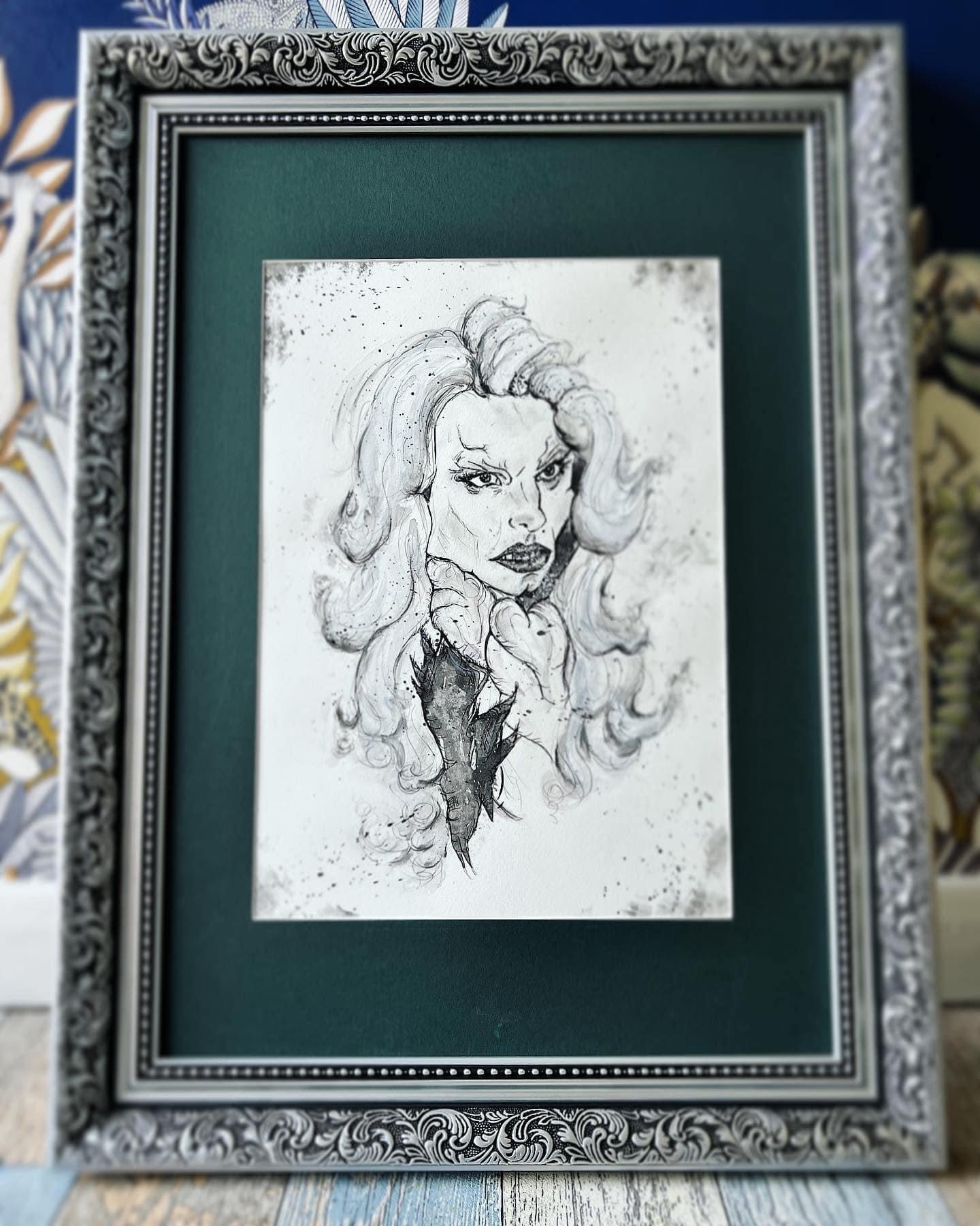 Lestat - Interview with the vampire Original Framed Painting