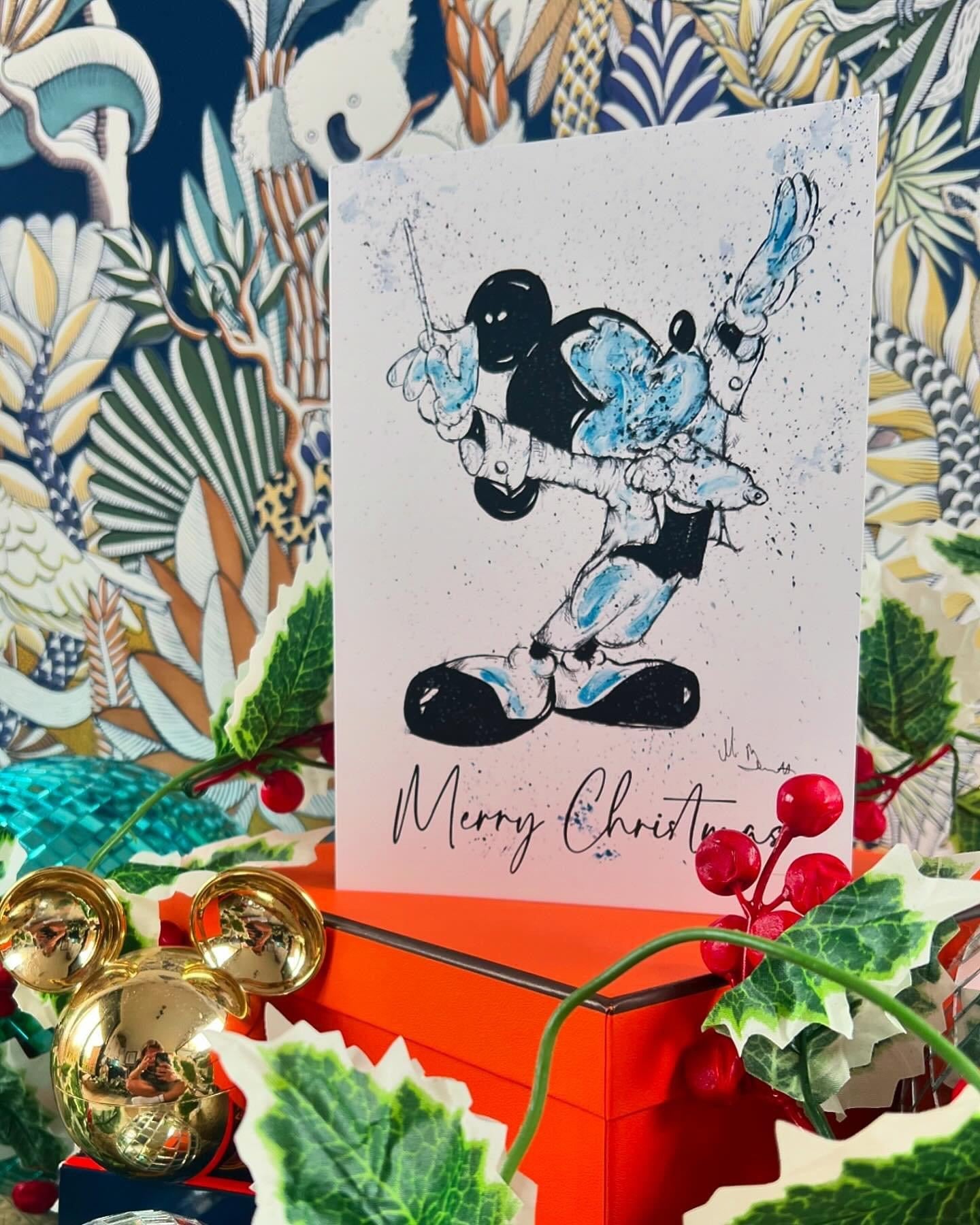Mickey Mouse - A5 Christmas Card