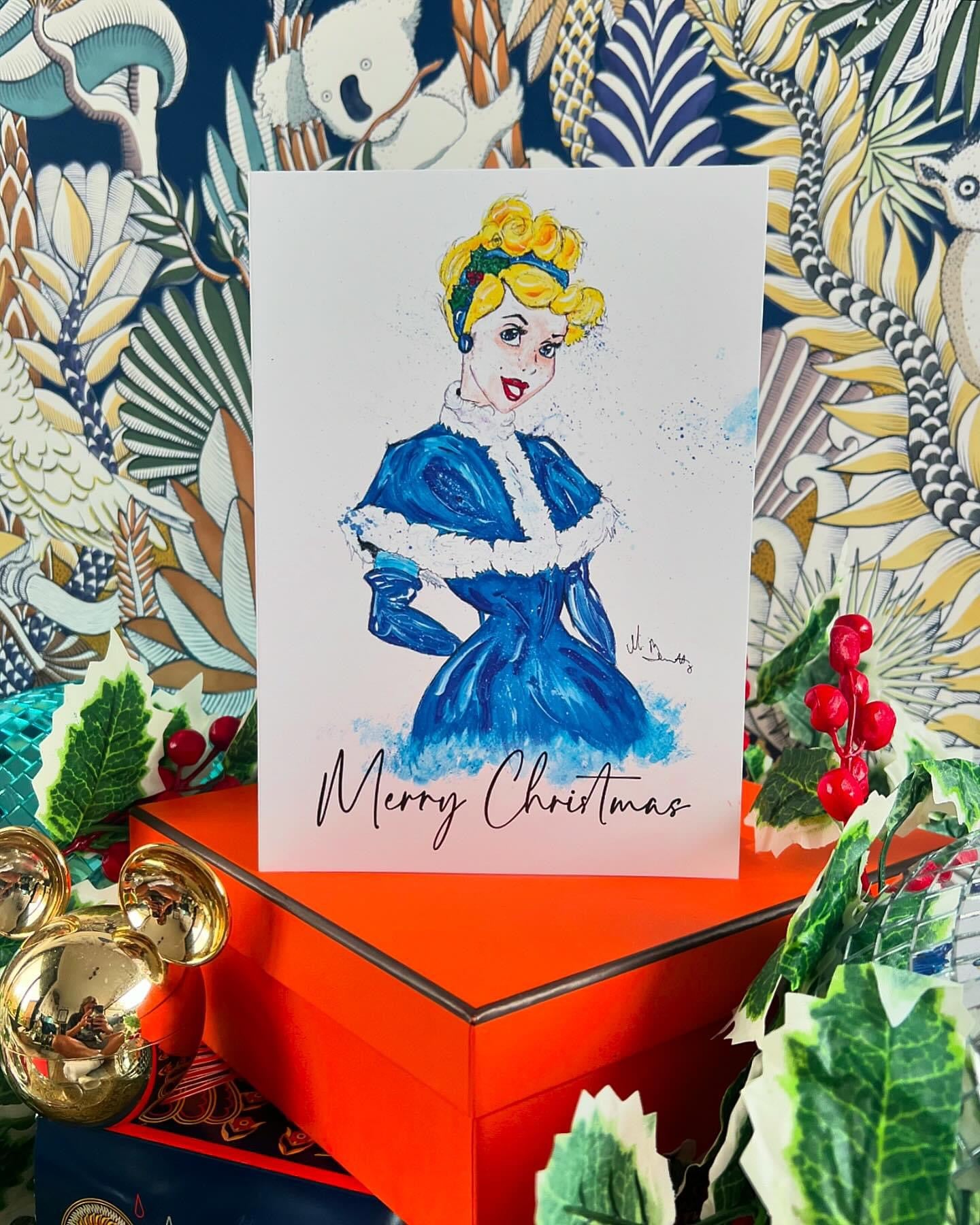 Cinderella - A5 Christmas Card
